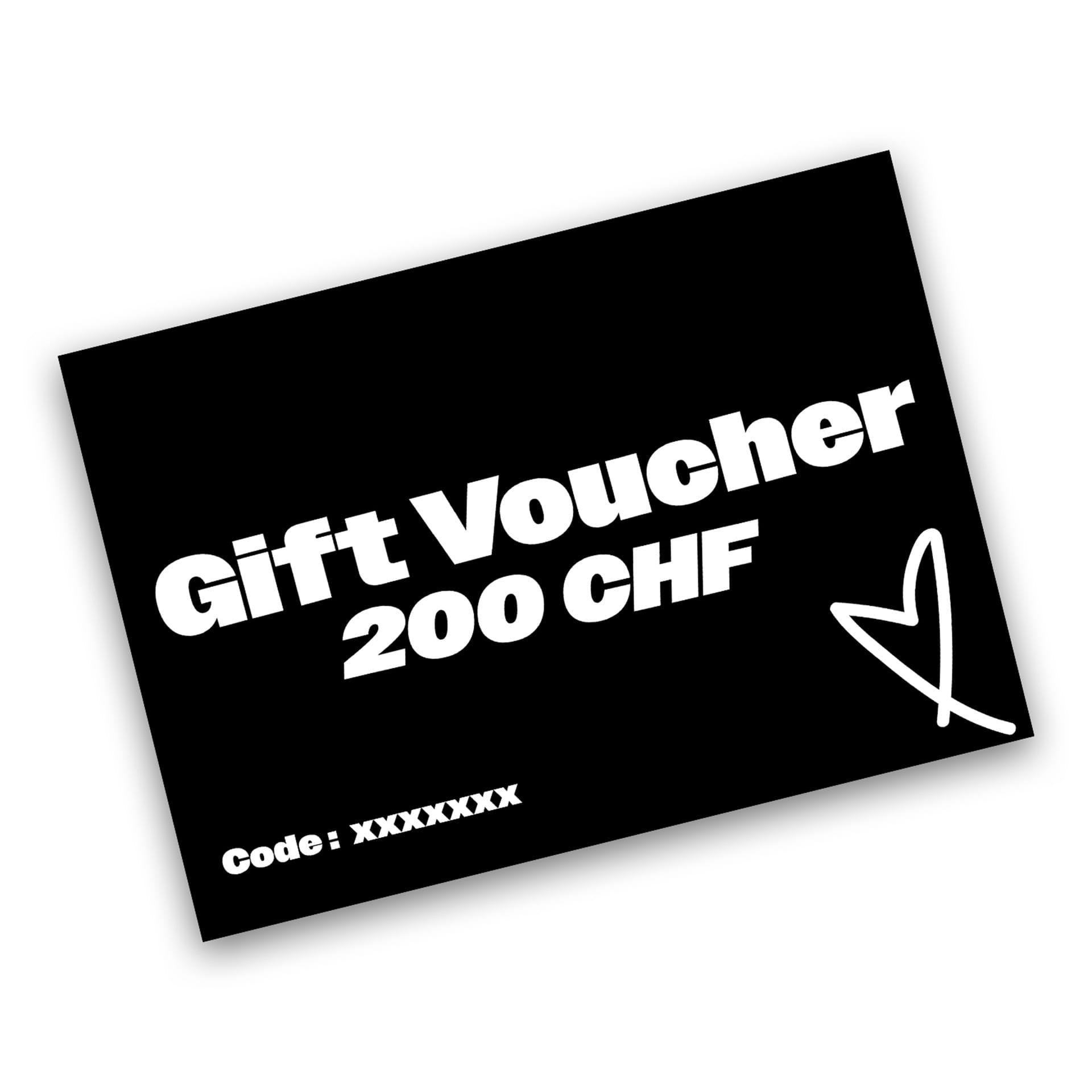 Physical Gift Card 200 CHF