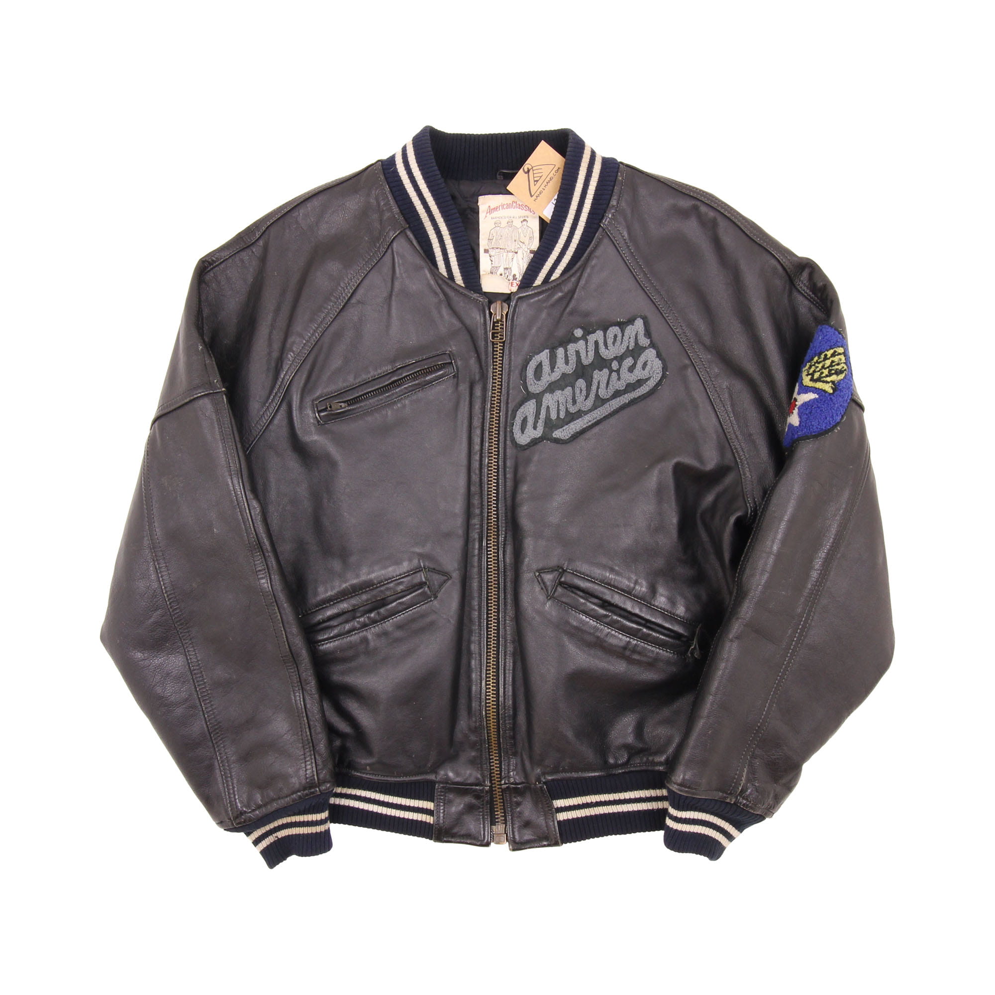 Avirex Leather Jacket - S 