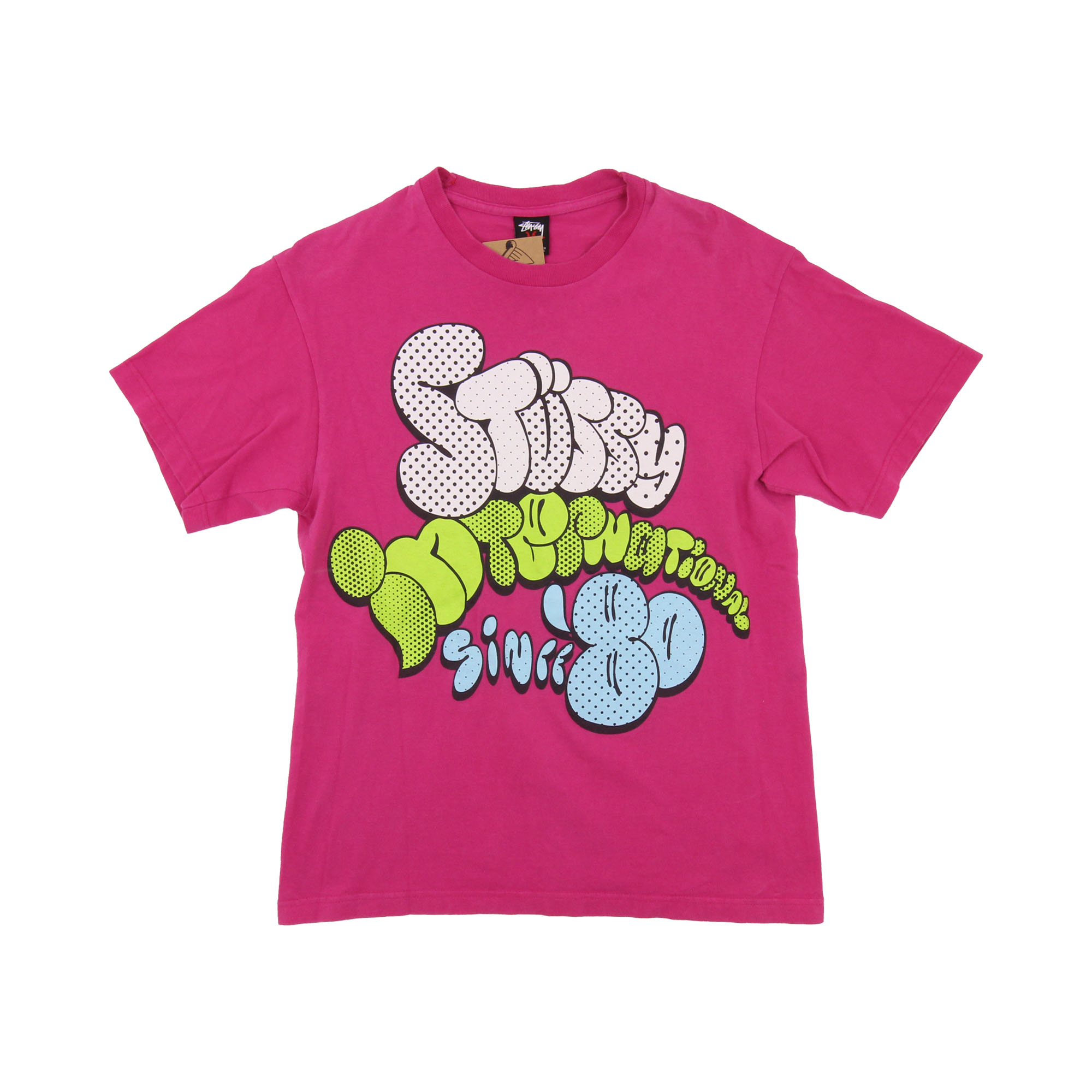 Stussy Printed Logo T-Shirt - M 