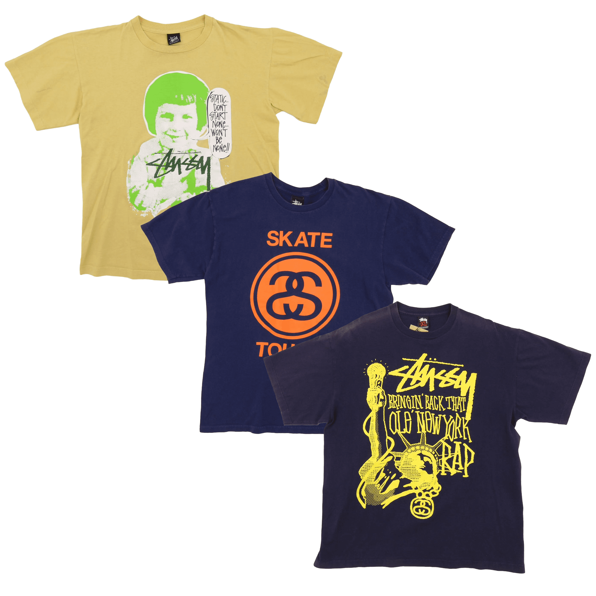 20x Stüssy T-Shirt Bundle
