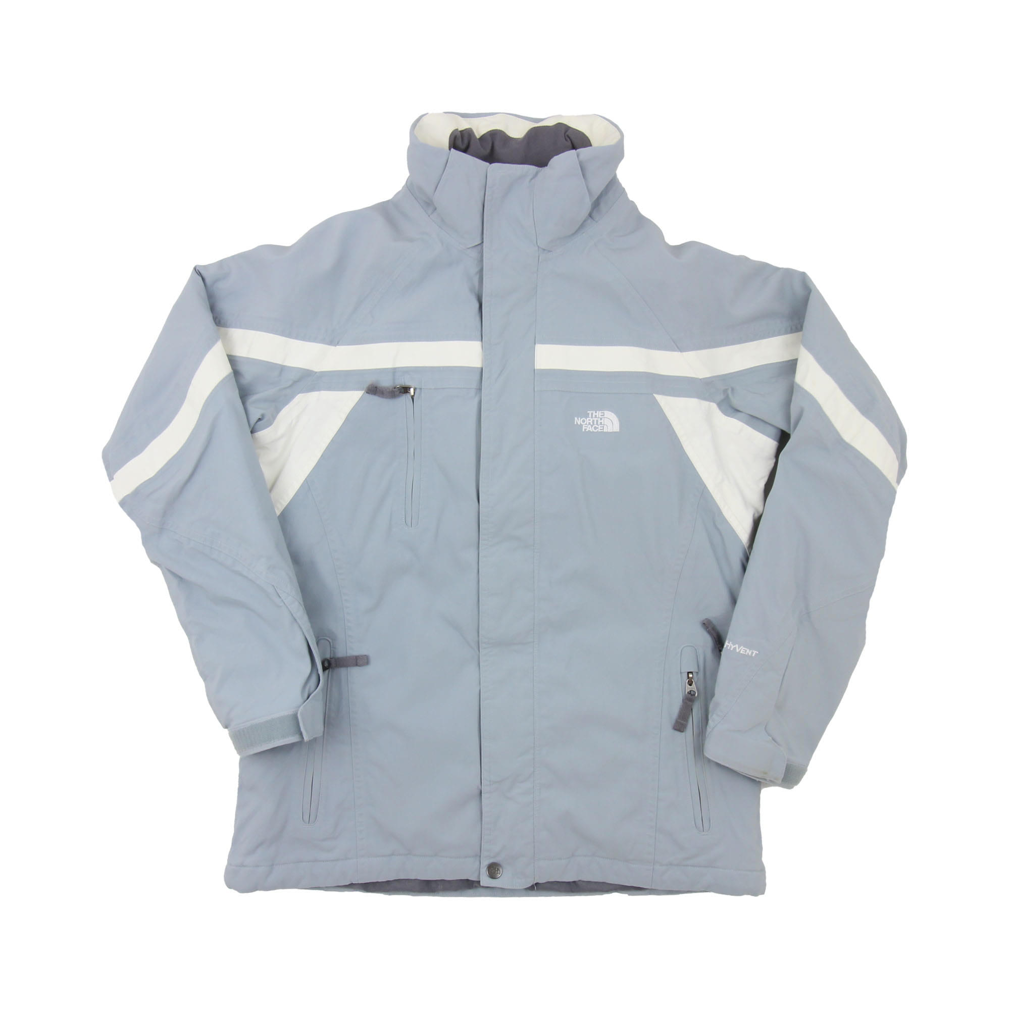 The North Face Hyvent Rain Jacket Blue - Women's L
