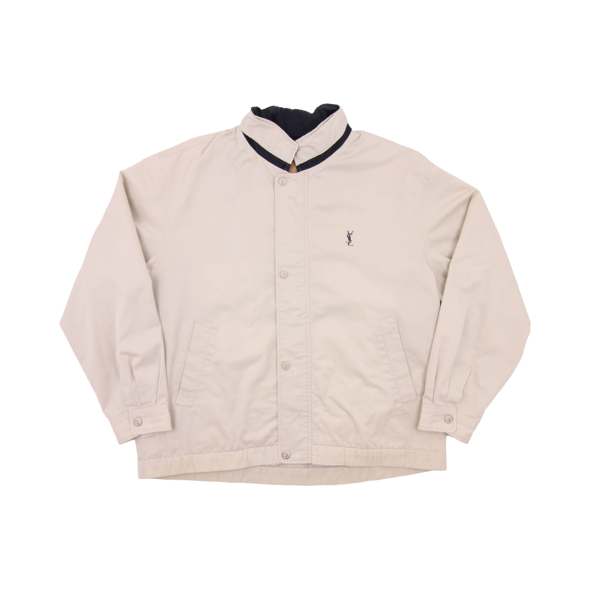 Yves Saint Laurent Embroidered Thin Jacket - L 