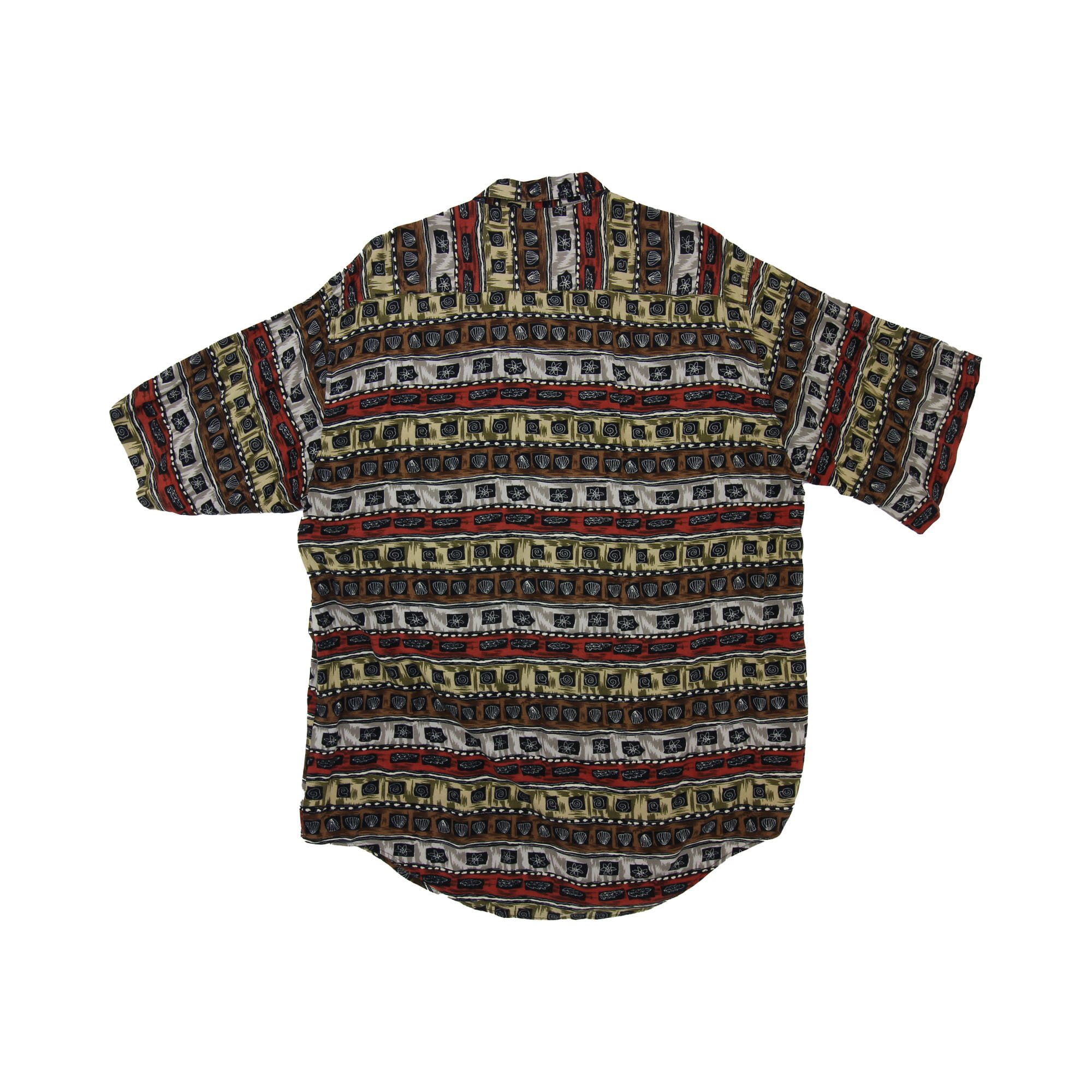 Untied Vintage Short Sleeve Shirt -  XXL