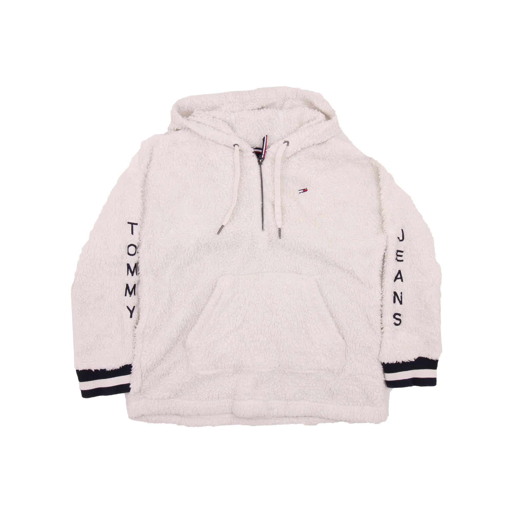 Jacket Tommy Hilfiger Half Zip Teddy Hoodie Tommy Hilfiger Hooded