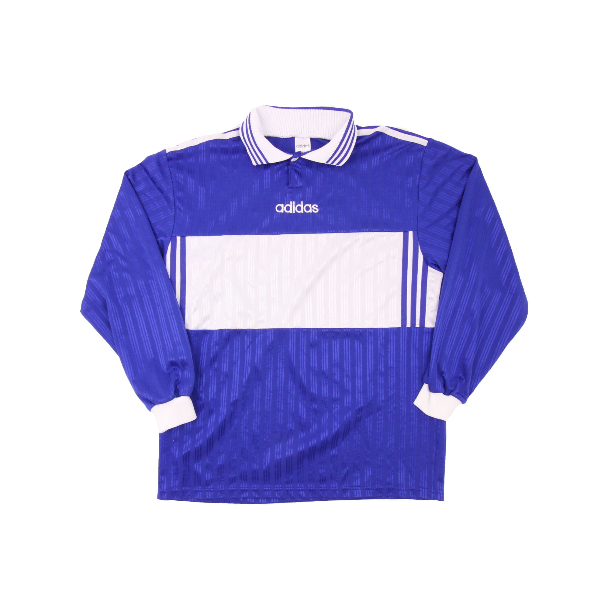 Adidas Polo Shirt Blue -  L