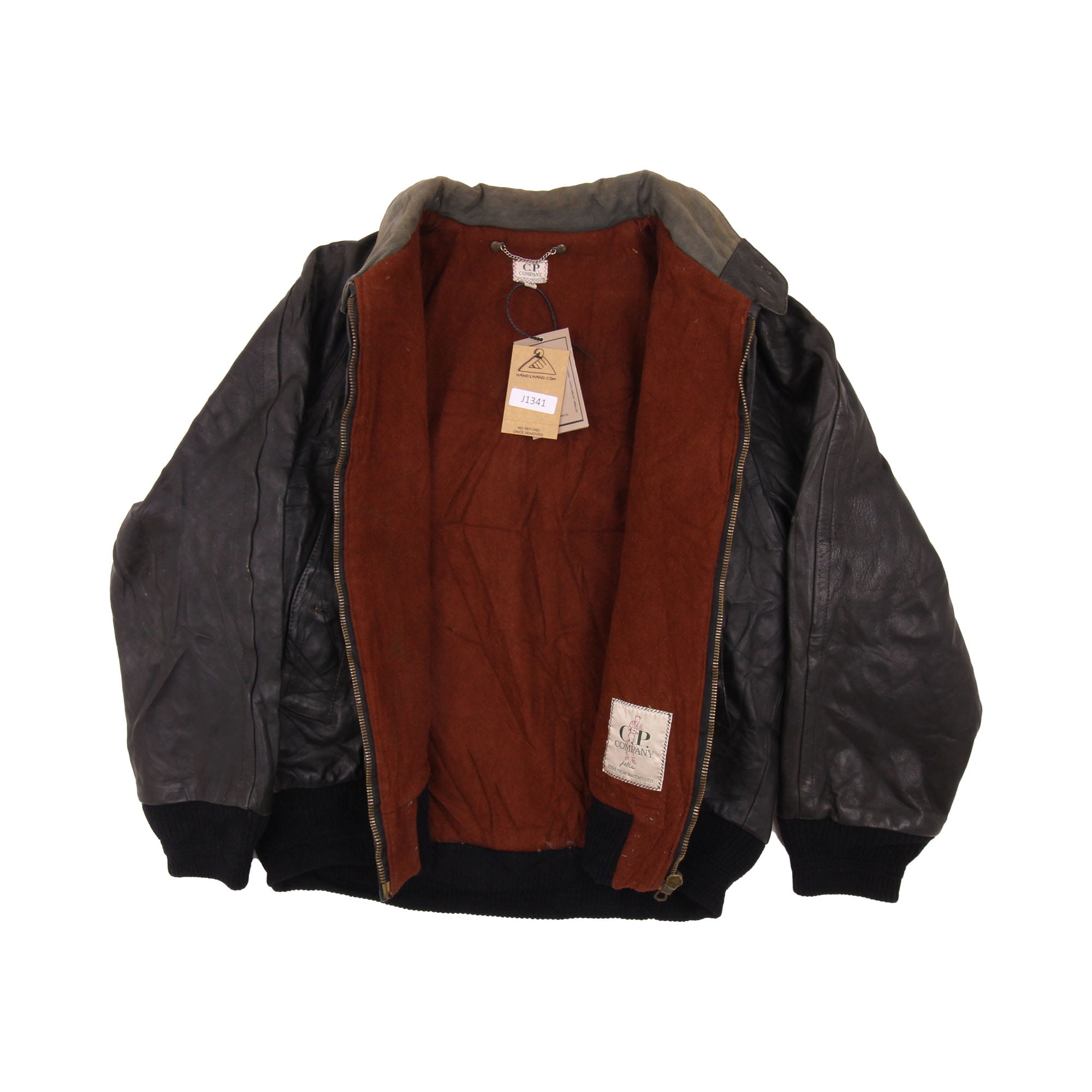 CP Company Leather Jacket- M 
