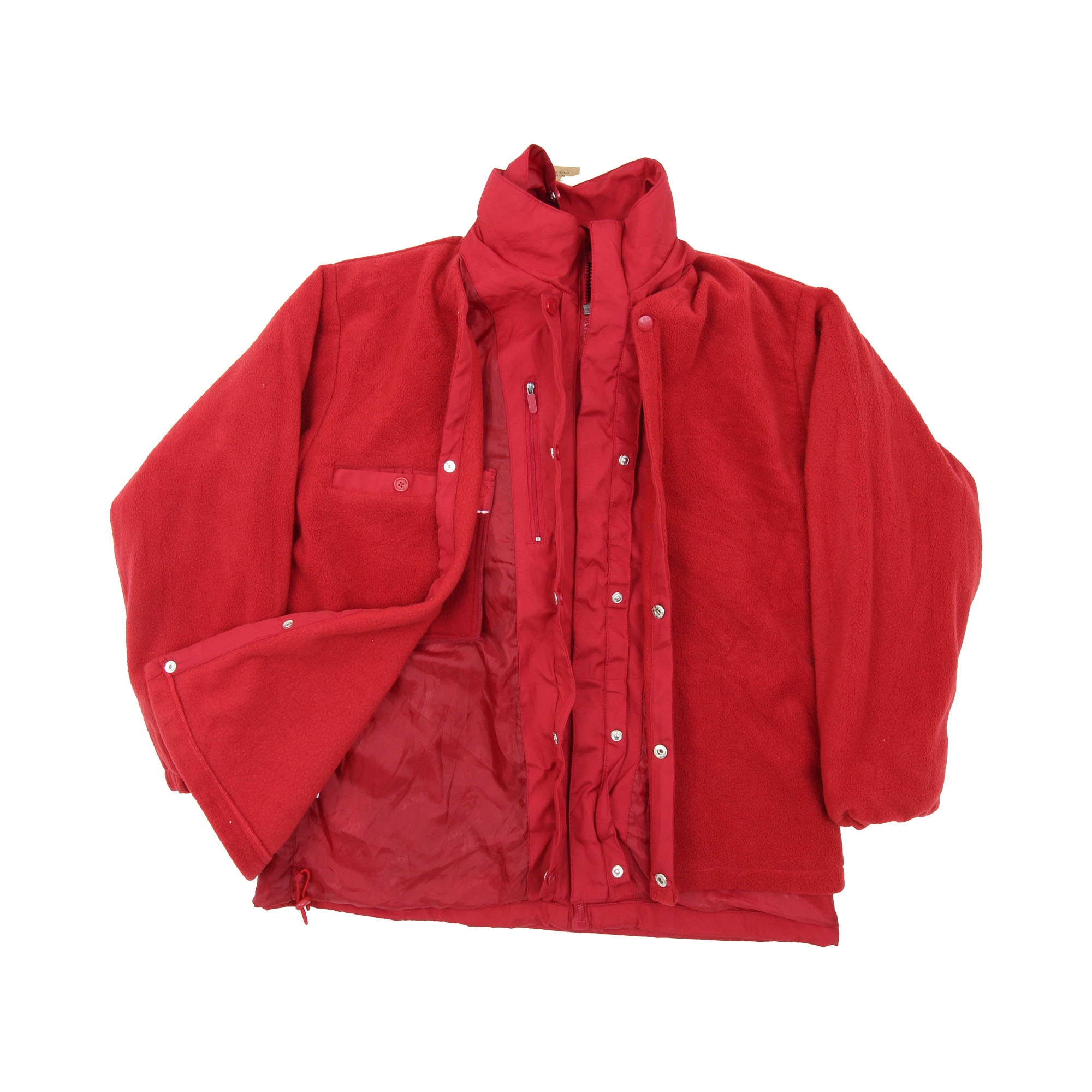 Adidas (With Fleece Inside) Vintage Reversible Warm Jacket - M/L Adidas (With Fleece Inside) Vintage Reversible Warm Jacket - M/L