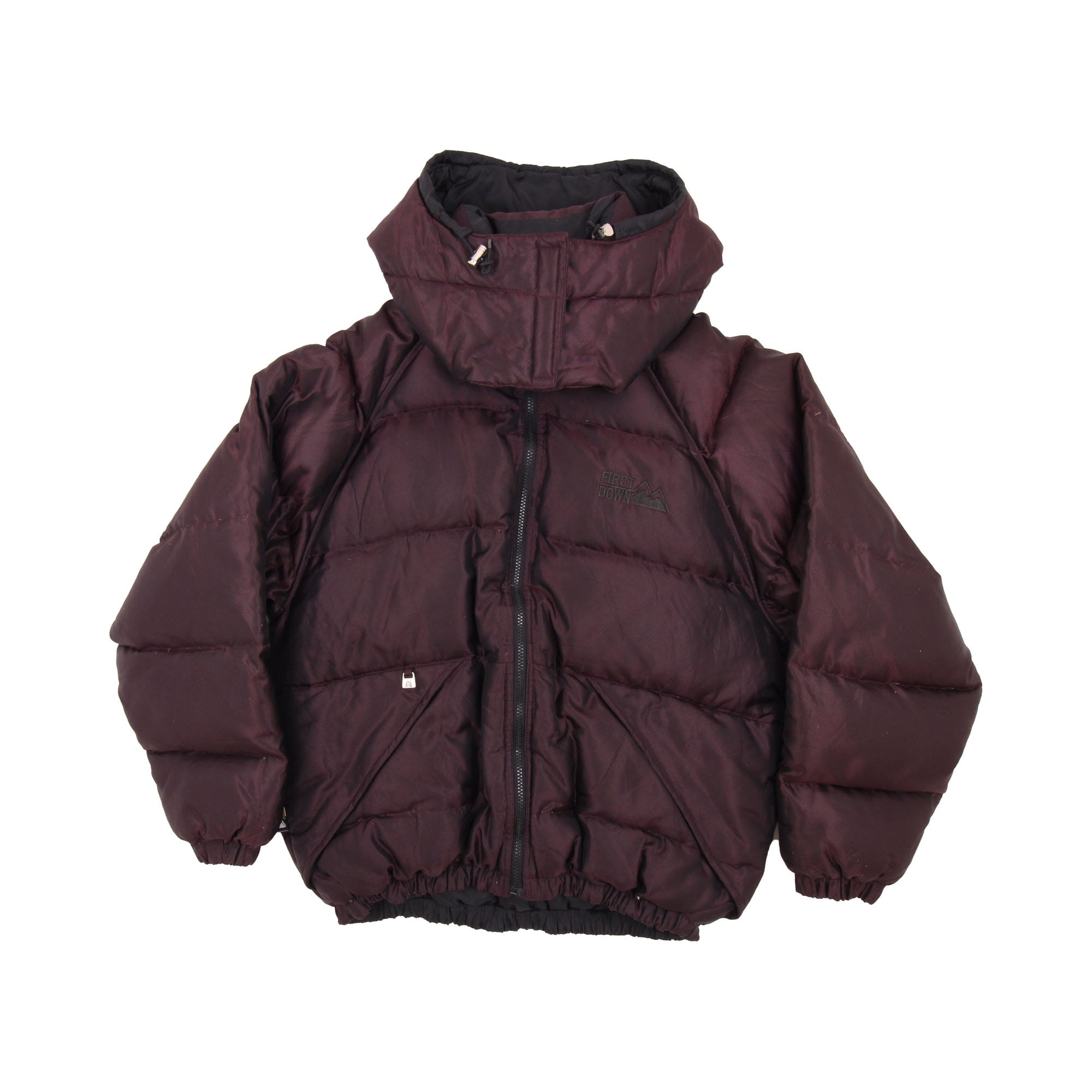 Frist Down Embroidered Logo Puffer Jacket - M/L | J_1116