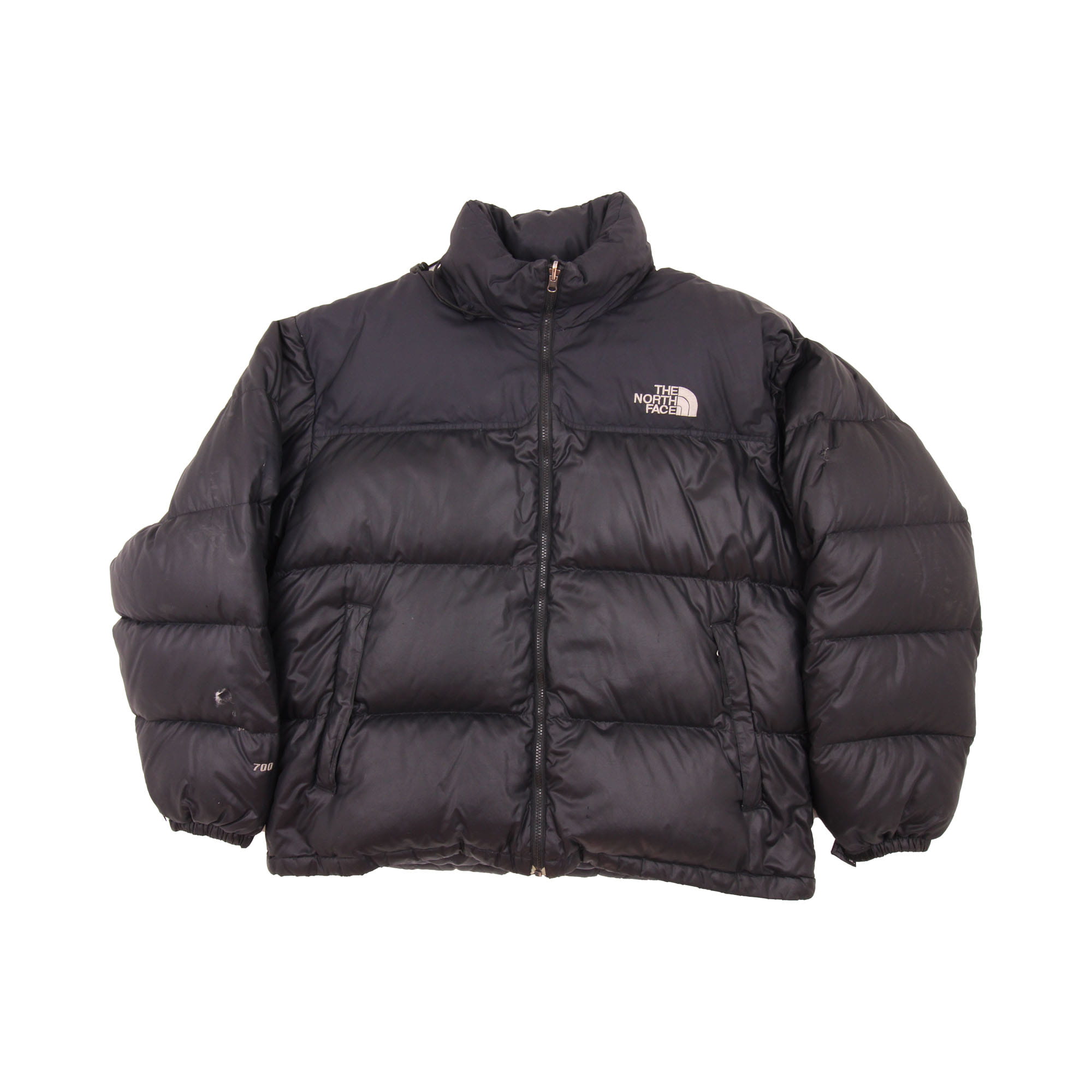 The North Face Embroidered Logo Puffer Jacket -  XL