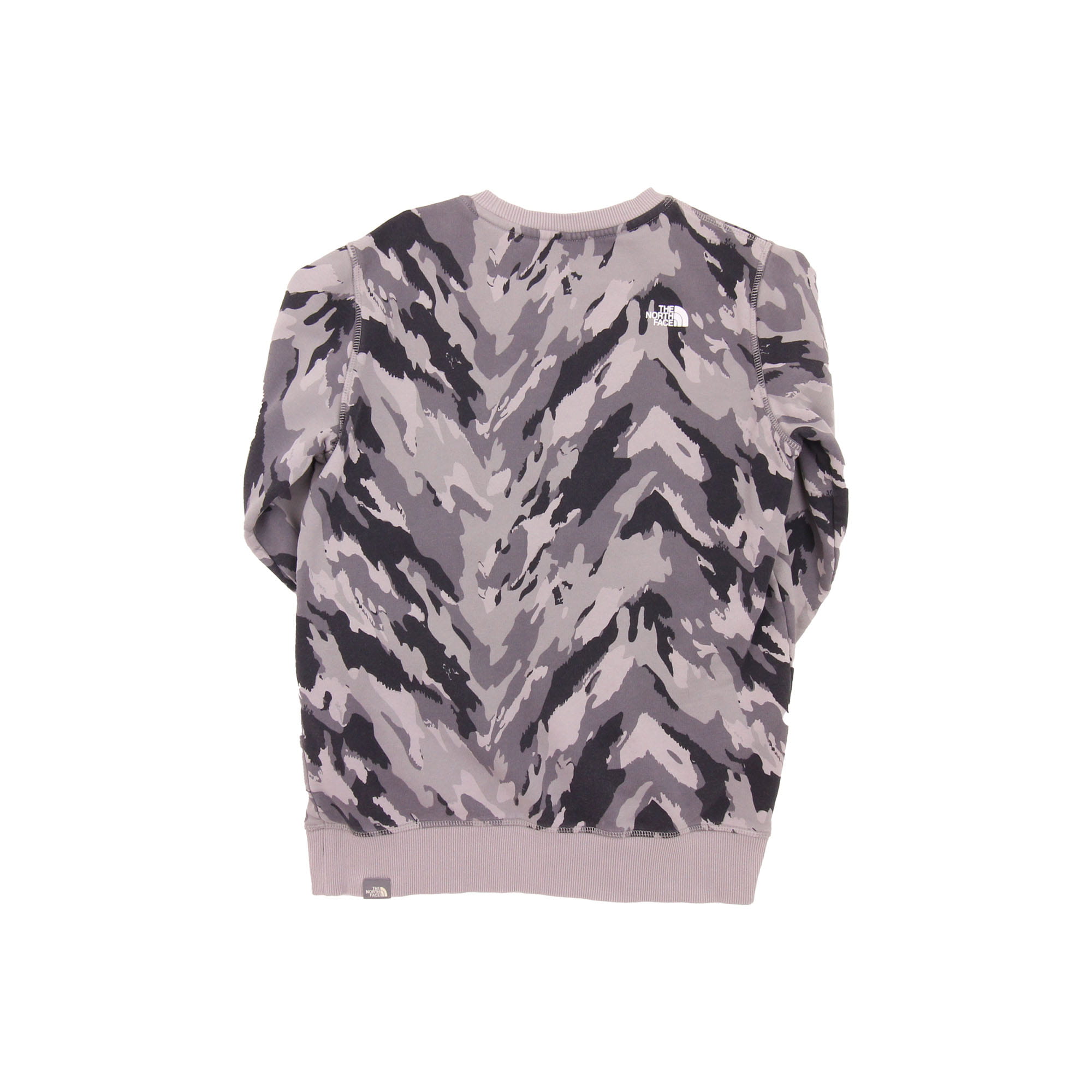 The North Face Camouflage Printed Logo Sweatshirt -  S
