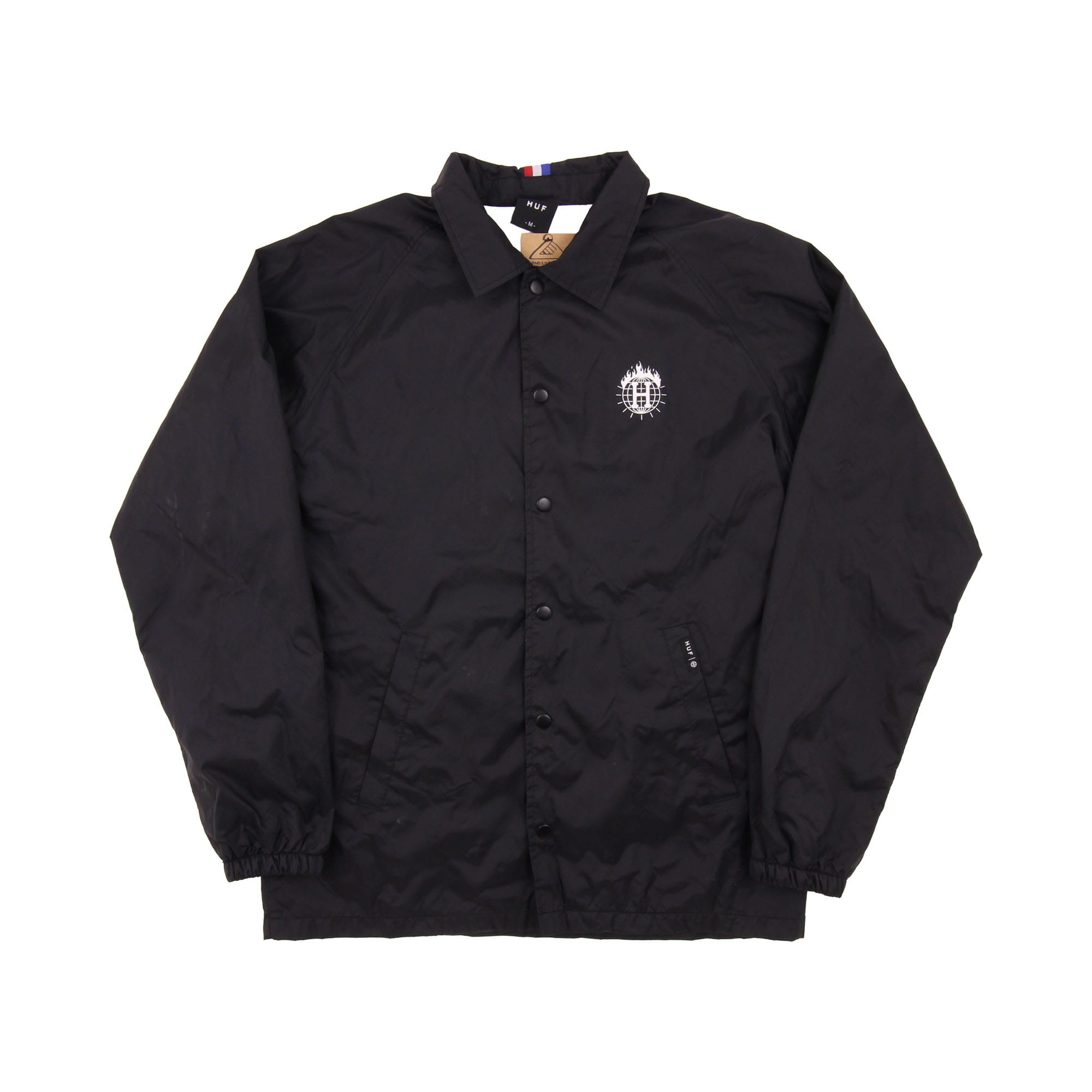 HUF Wind Jacket Black - M 