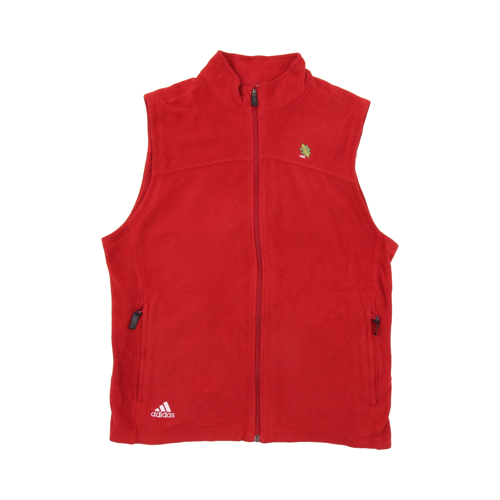 Adidas Gilet Fleece Red -  M