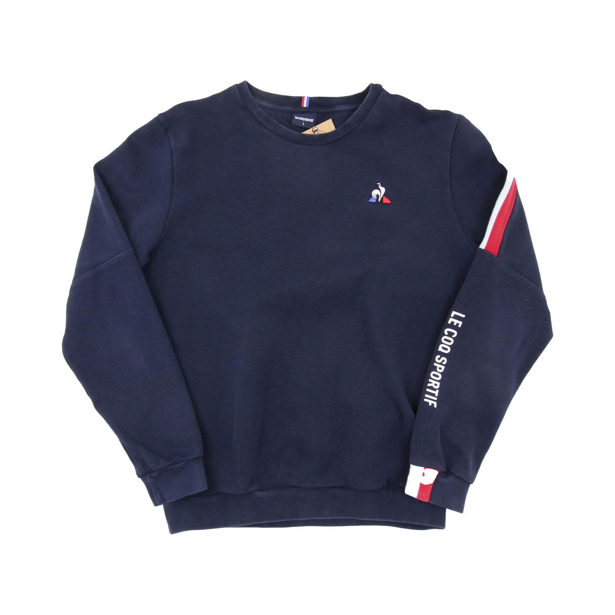 Le Coq Sportife Embroidered Logo Sweatshirt -  L