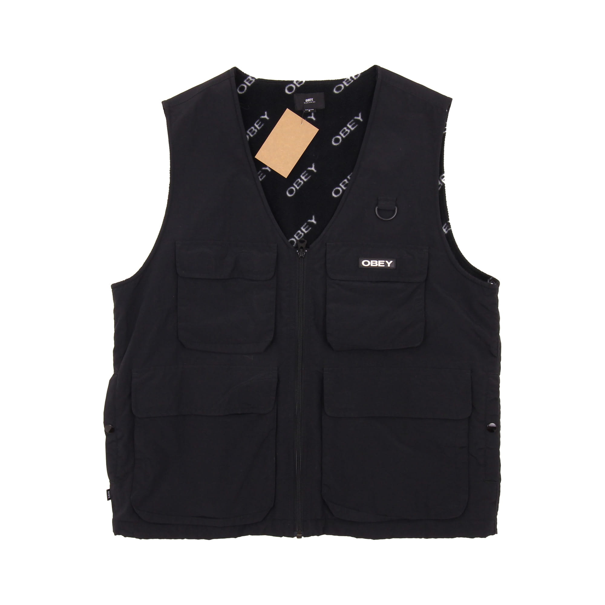 Obey Gilet Black - M 