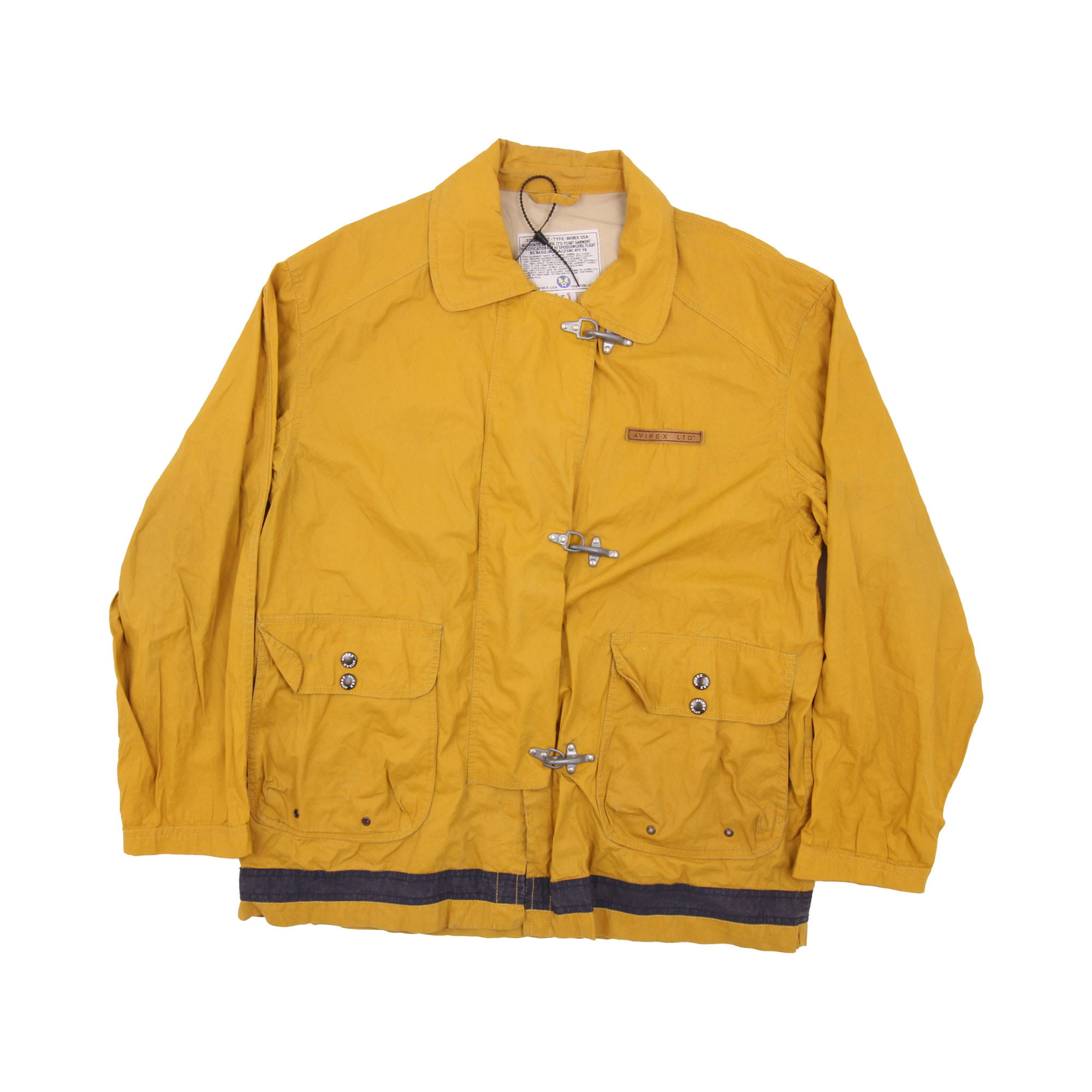 Avirex Thin Jacket Yellow - L  Avirex Thin Jacket Yellow - L