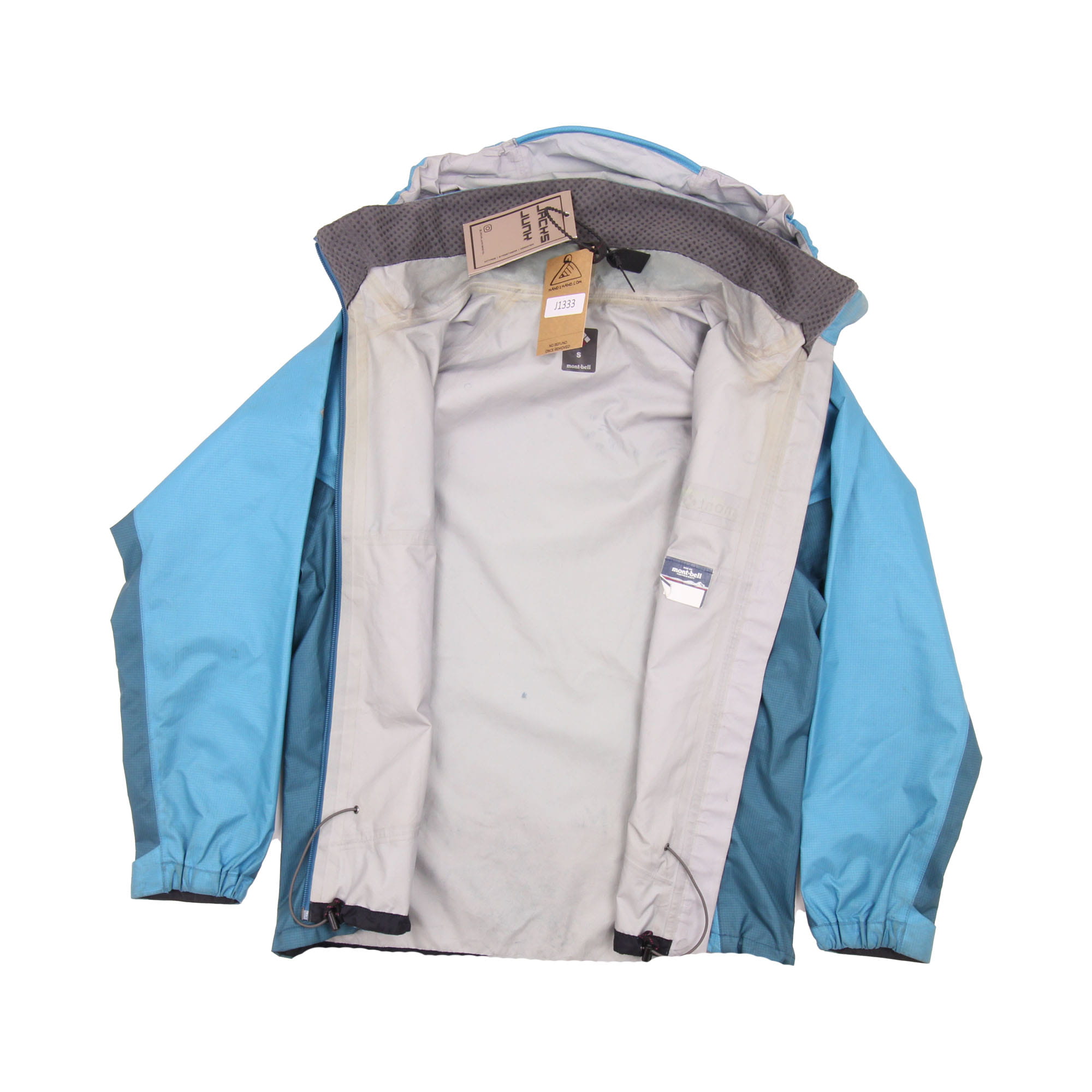 Montbell Rain Jacket Blue - S 