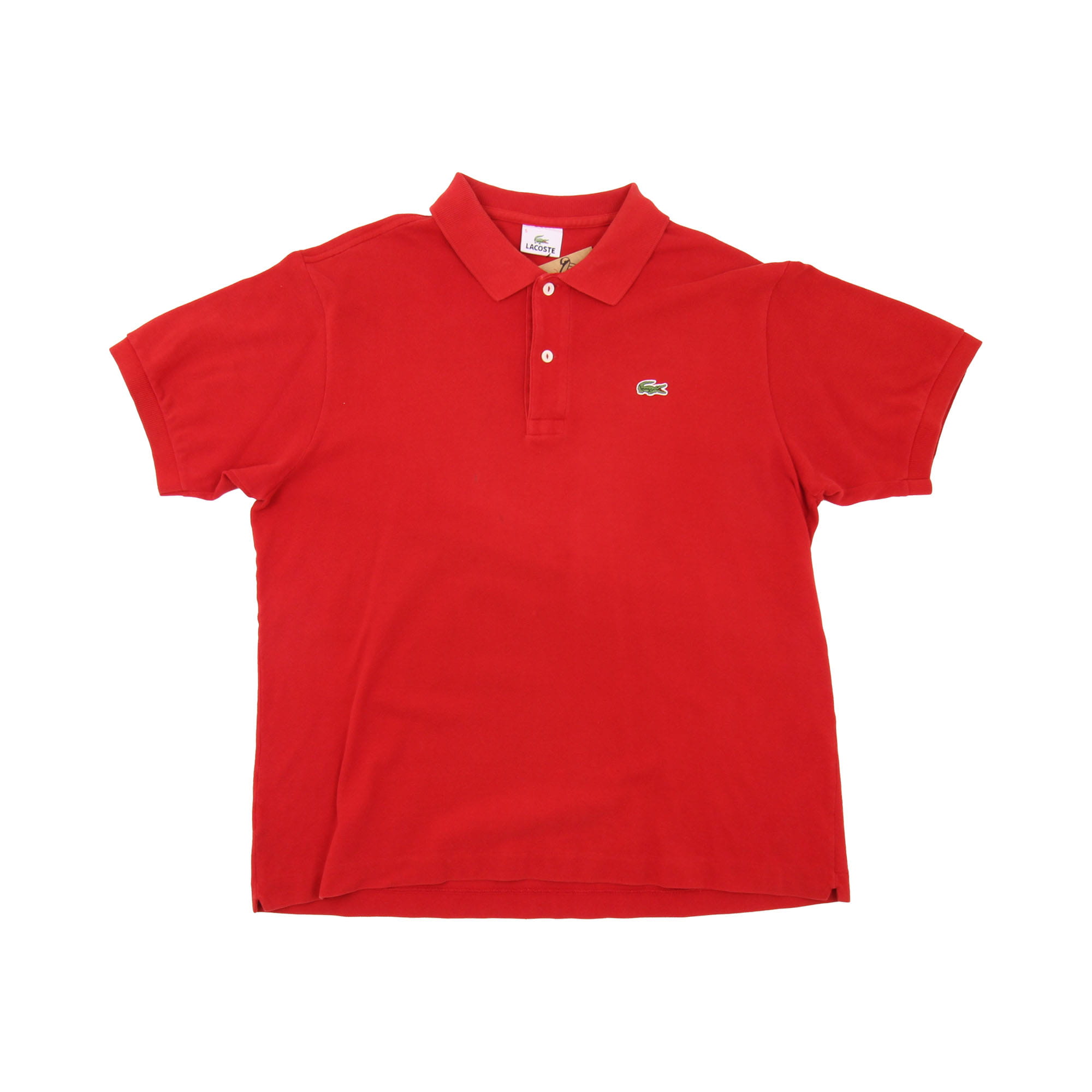 Lacoste Polo Shirt Red -  M