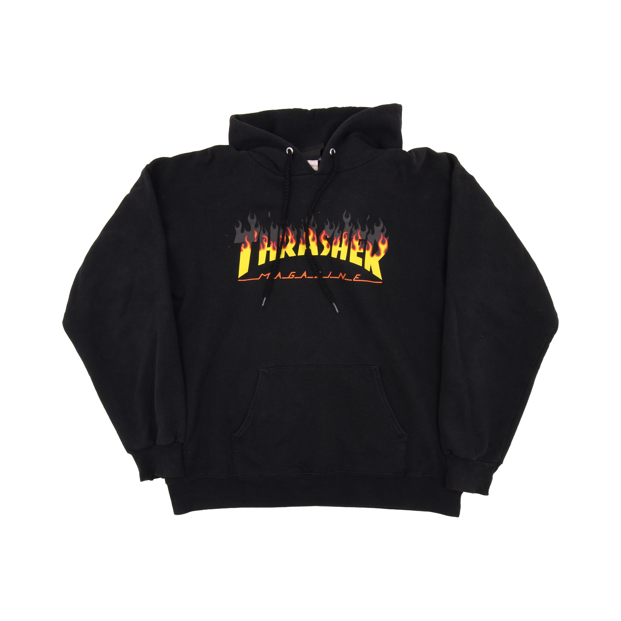 Trasher Printed Logo Hoodie - M 