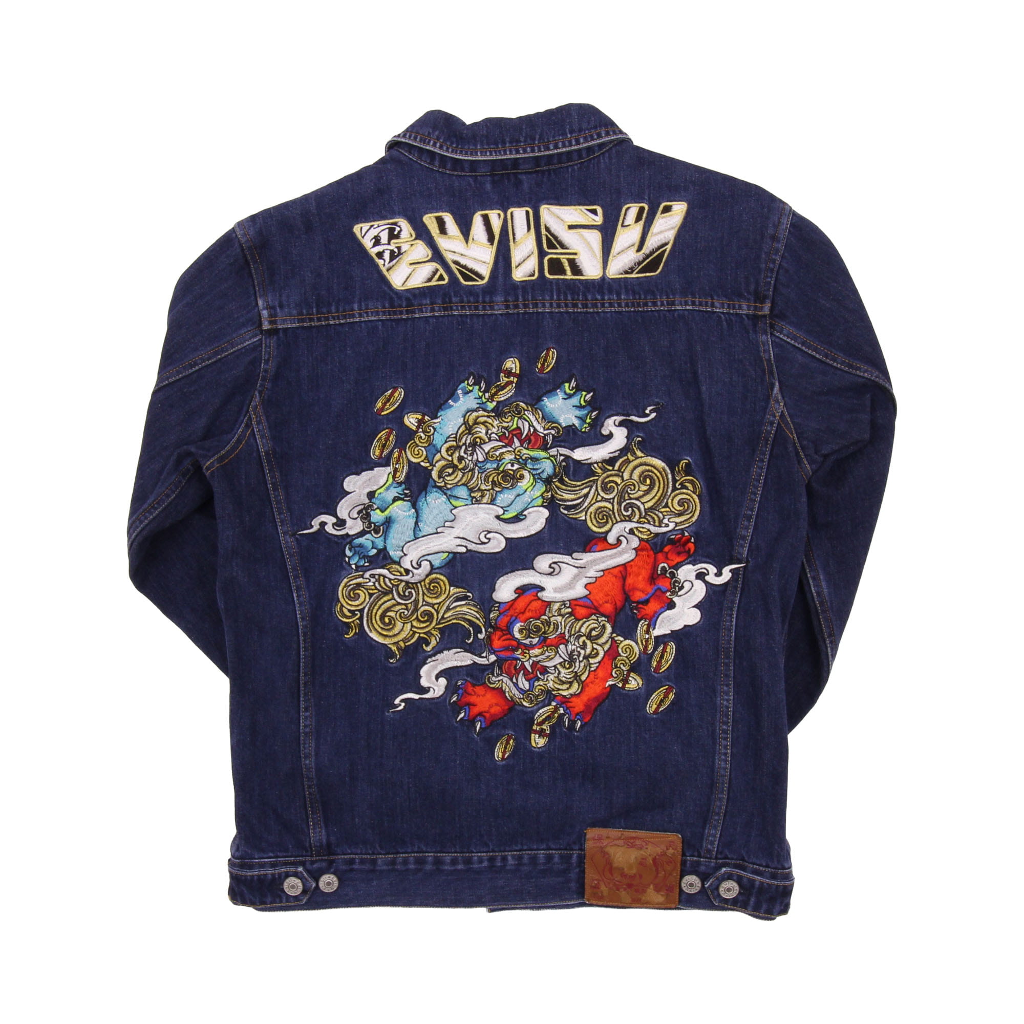 Evisu Jeans Jacket - L 