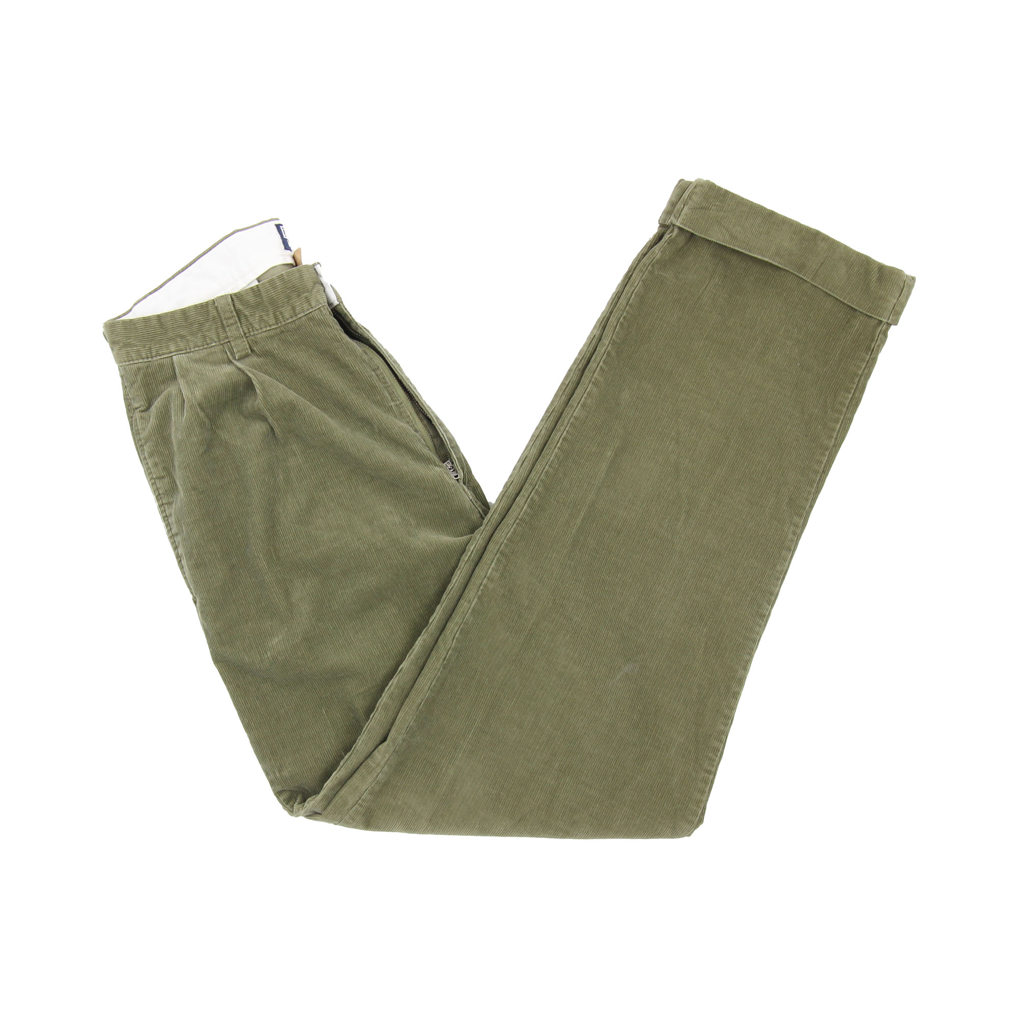 Polo Ralph Lauren Cord Pants Green -  W33 L32