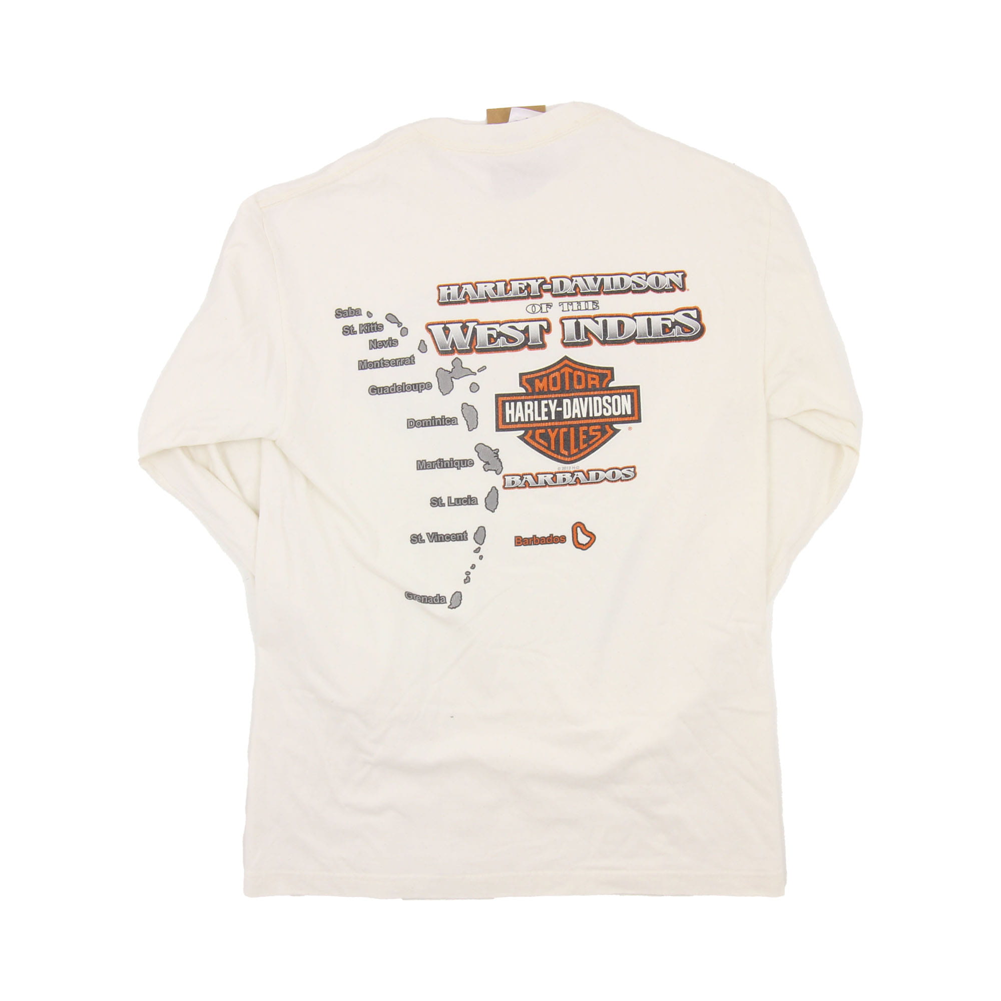 Harley Davidson Longsleeve T-Shirt White - M 