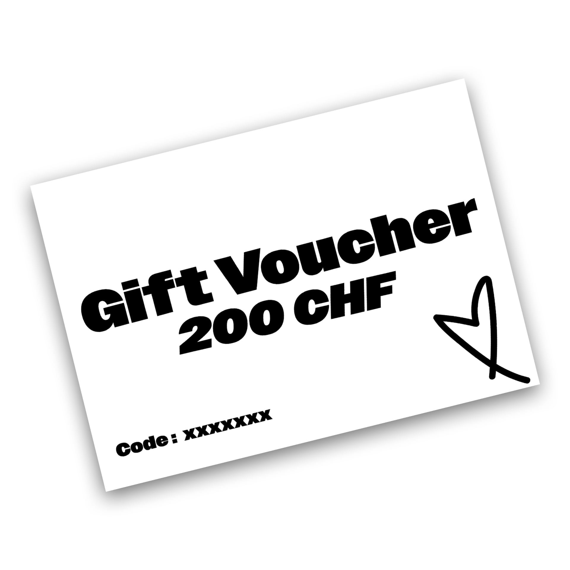 Digital Gift Card 200 CHF