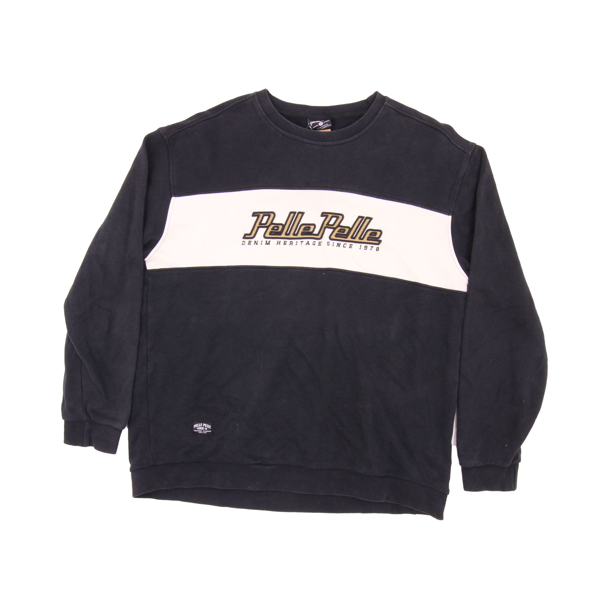 Pelle Pelle Embroidered Sweatshirt - L 