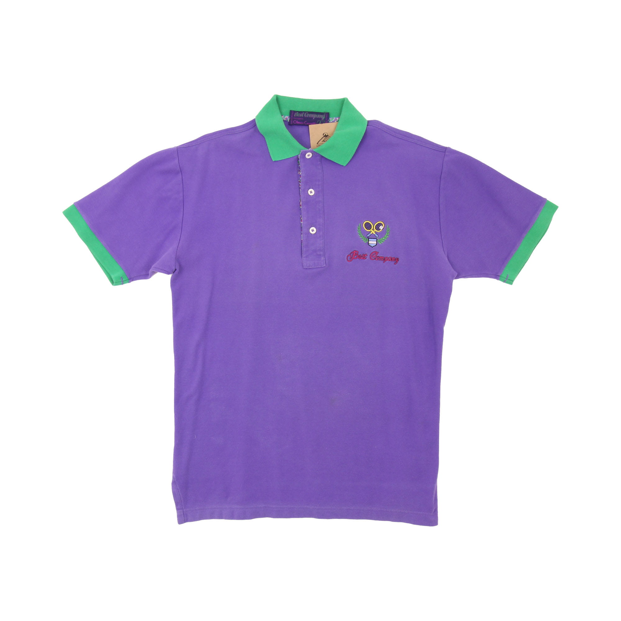 Best Company Polo Shirt Purple -  L