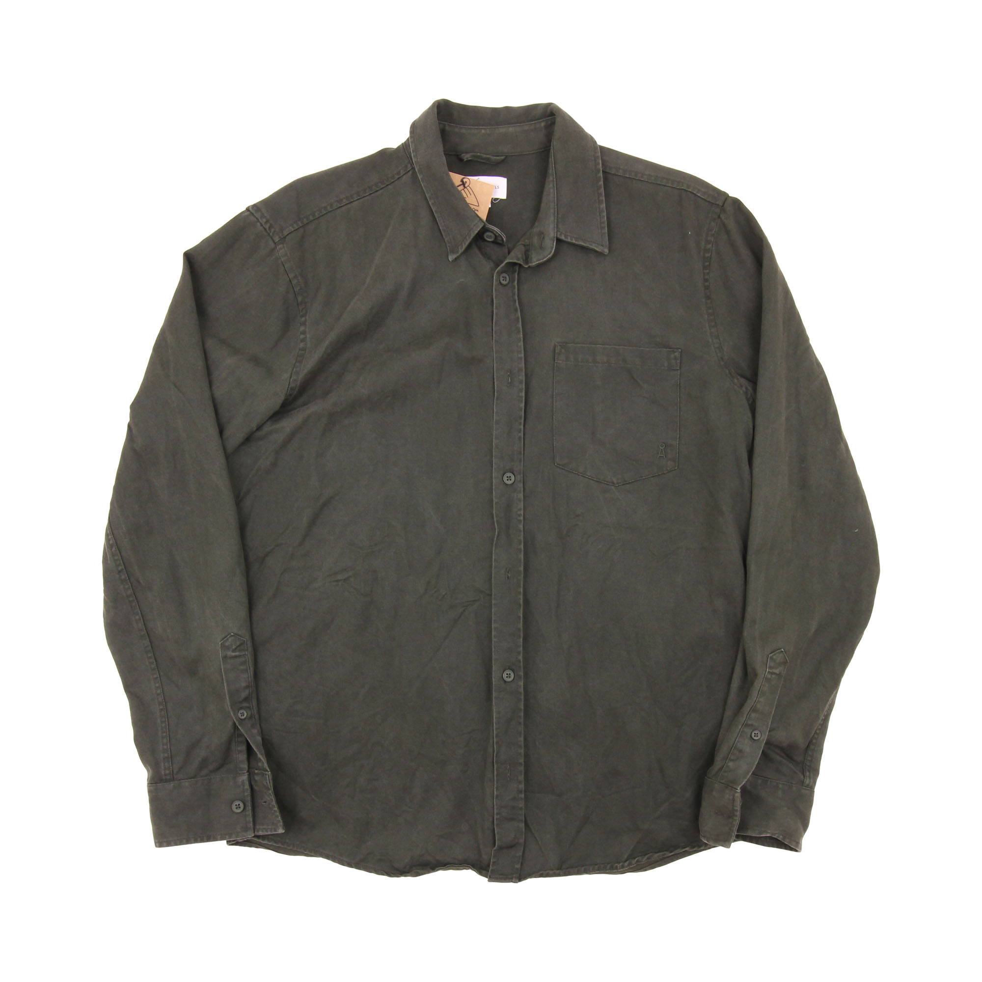 Armed Angels Long Sleeve Shirt Green - M 