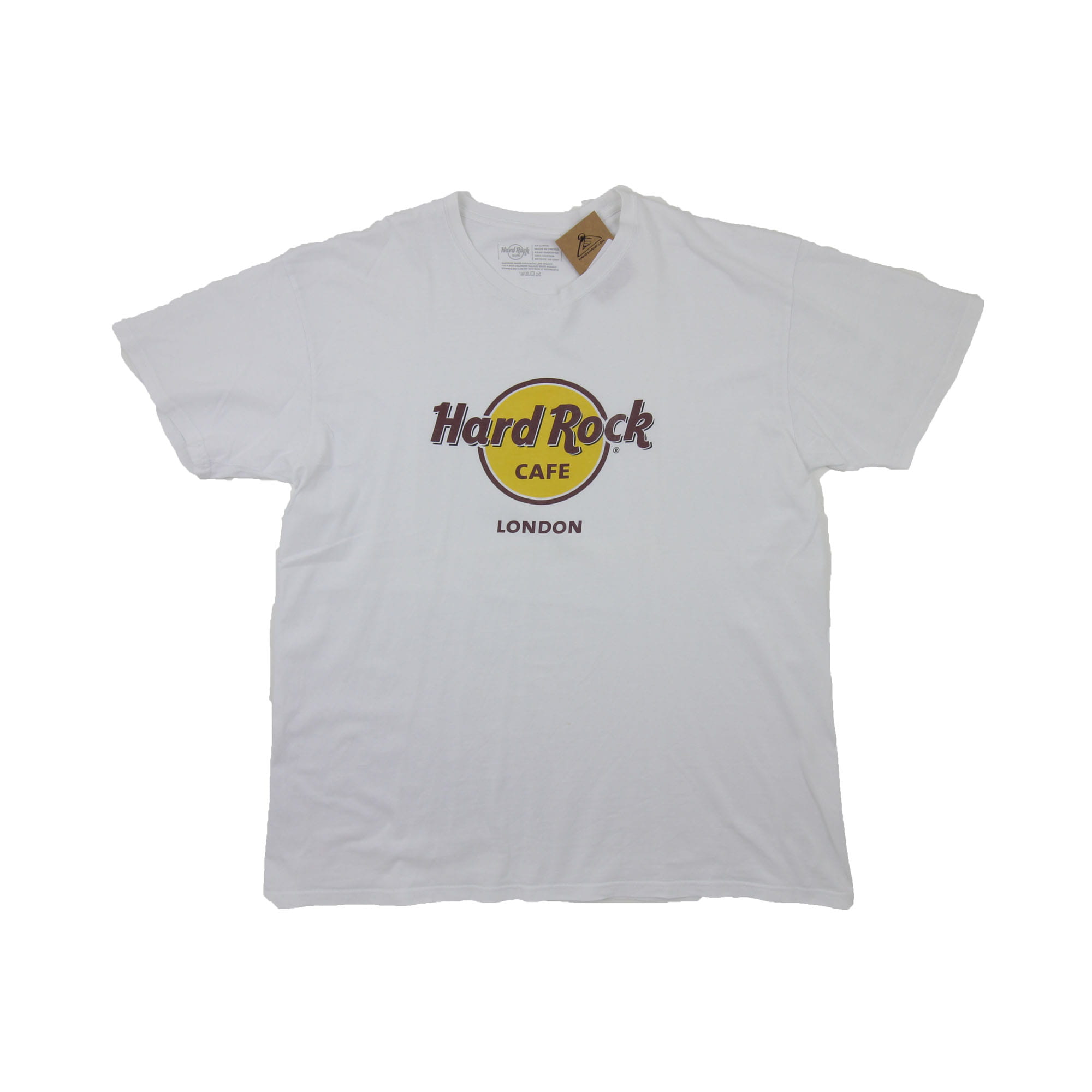 Hard Rock Printed Logo T-Shirt -  XL