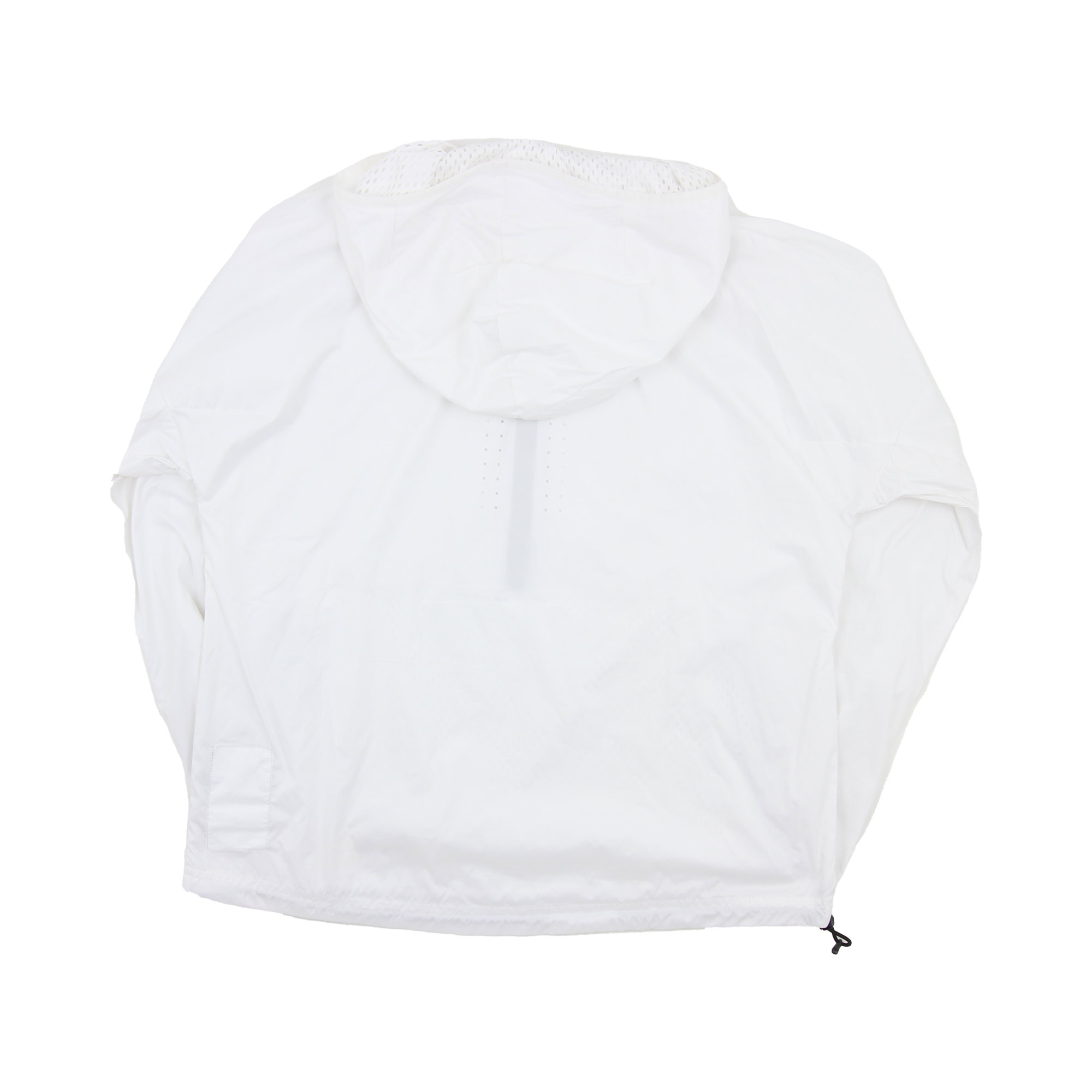 Adidas Half Zip White Thin Jacket - S Adidas Half Zip White Thin Jacket - S