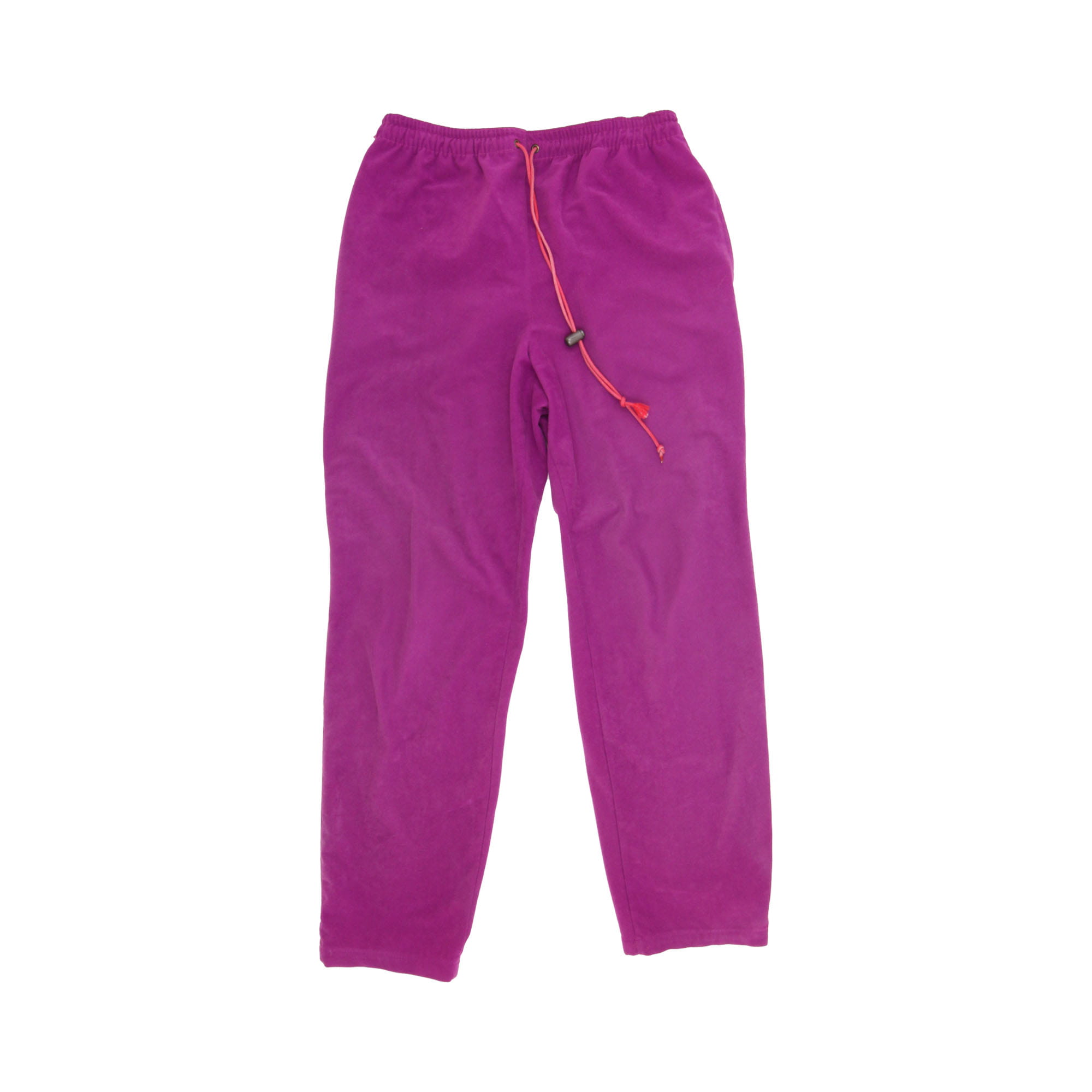 Back Side Patch Sweatpants Purple -  S