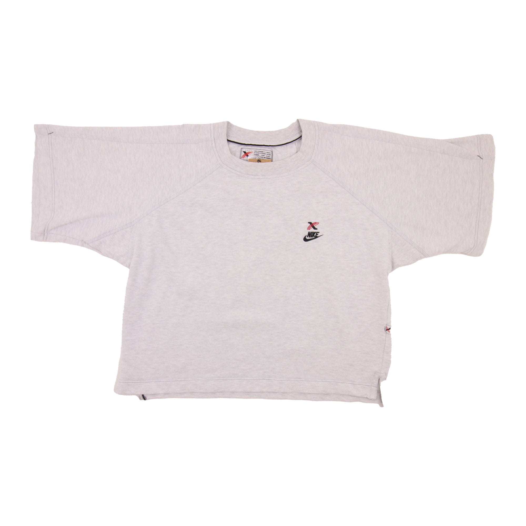 Nike Vintage Short Sleeve Embroidered Logo Sweatshirt -  M