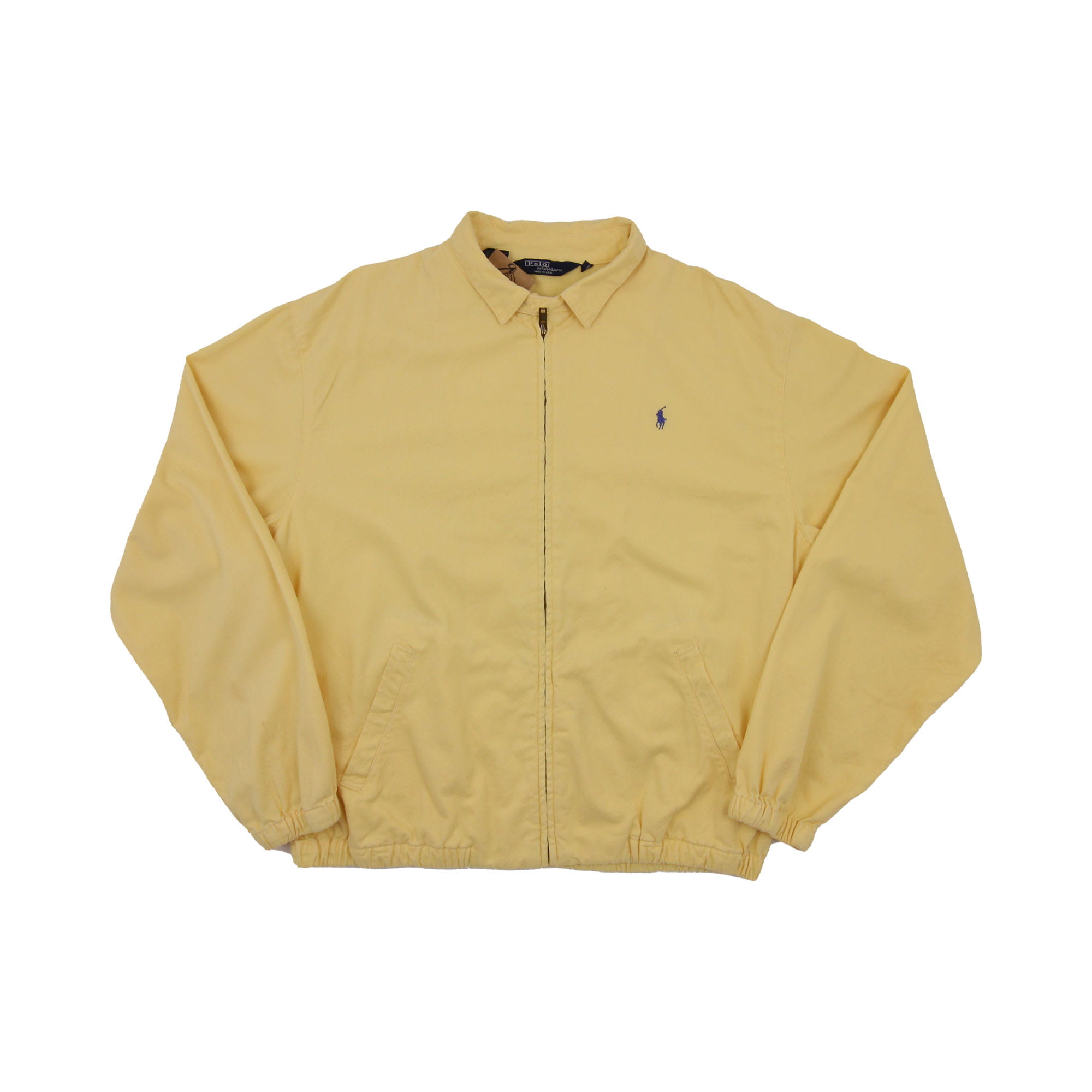 Polo Ralph Lauren Harrington Jacket Yellow - L 
