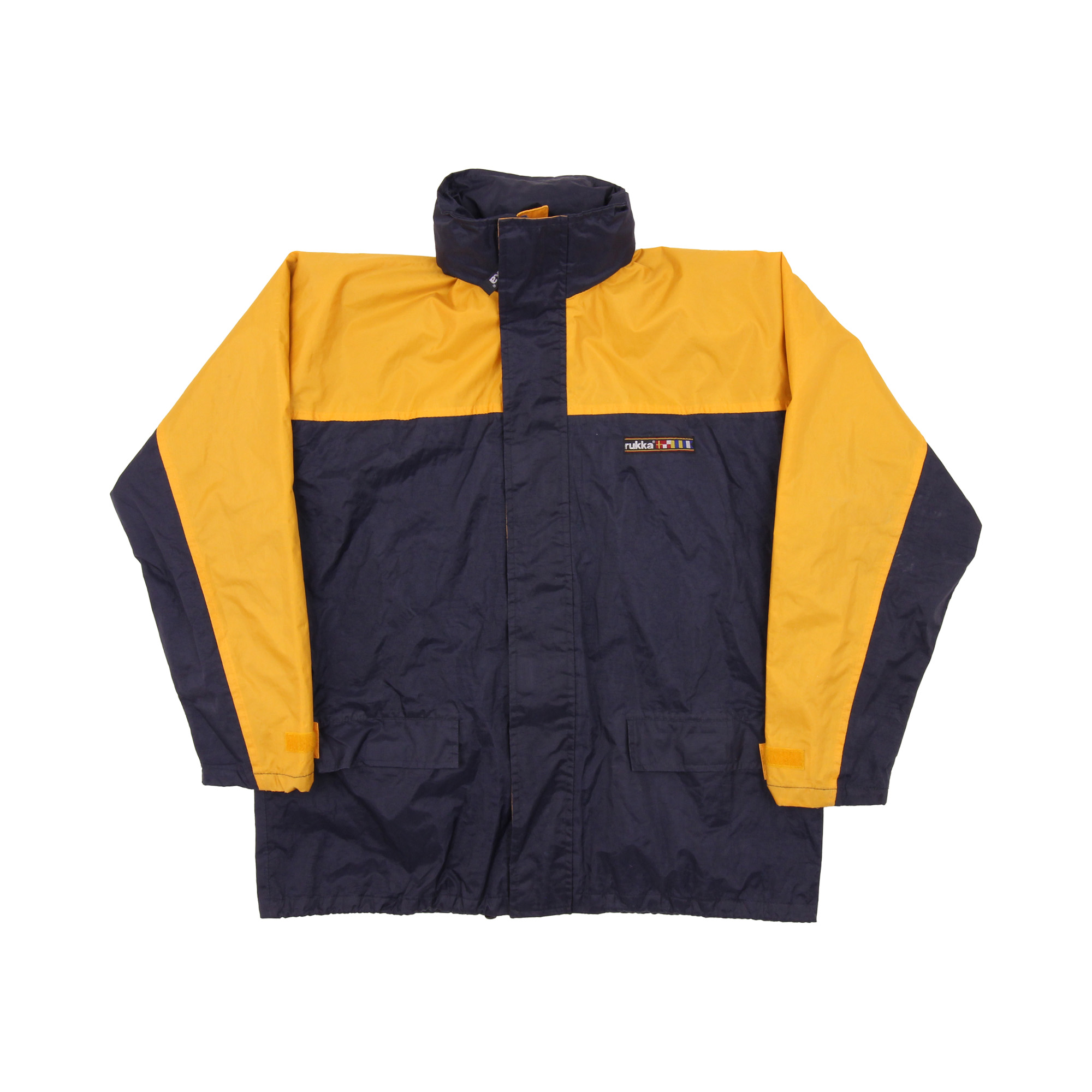 Rukka Hooded Rain Jacket - L 
