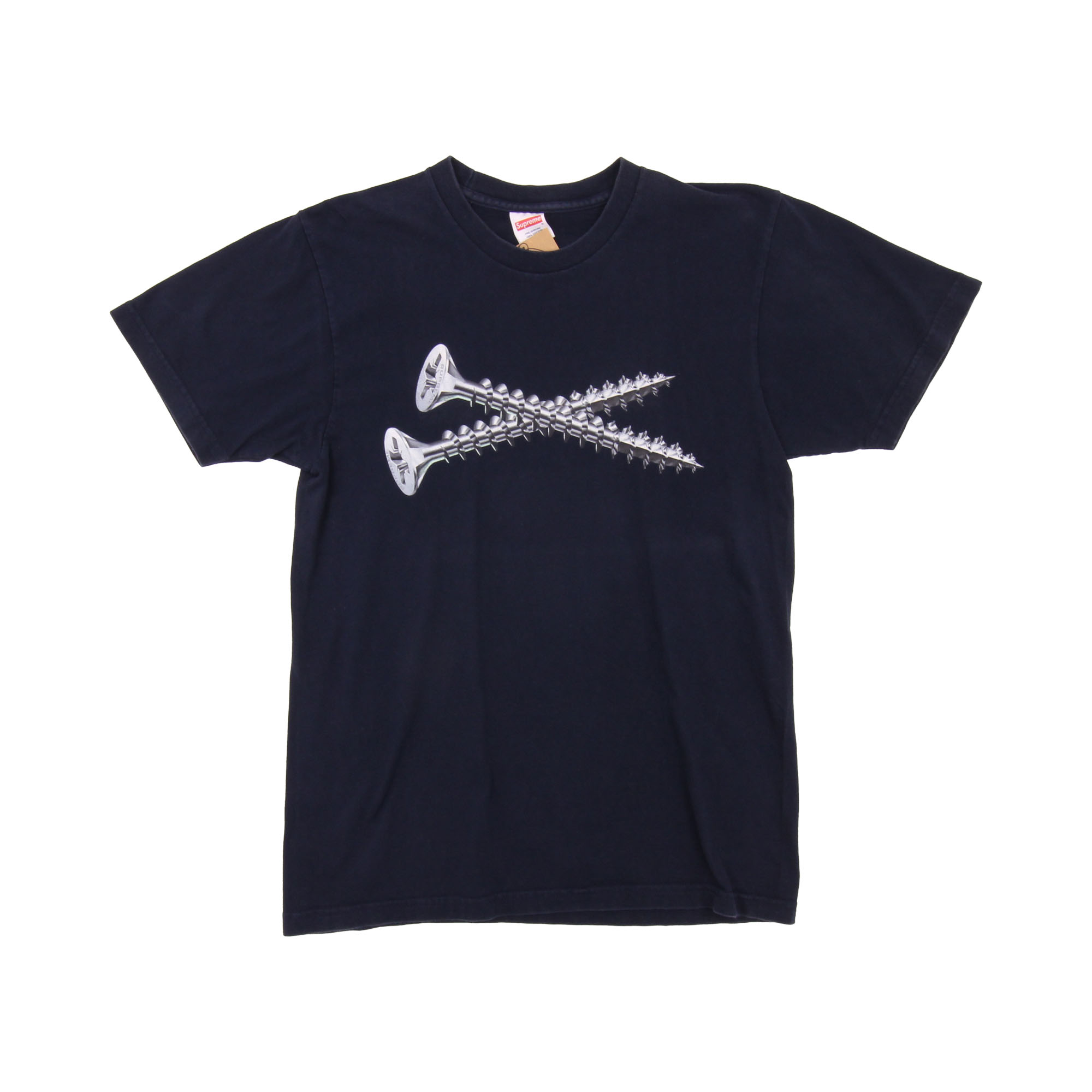 Supreme T-Shirt Navy - M 