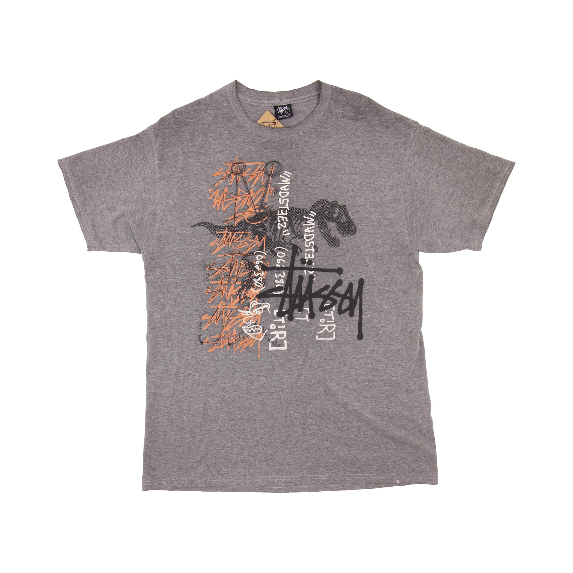 Stussy T-Shirt Grey 