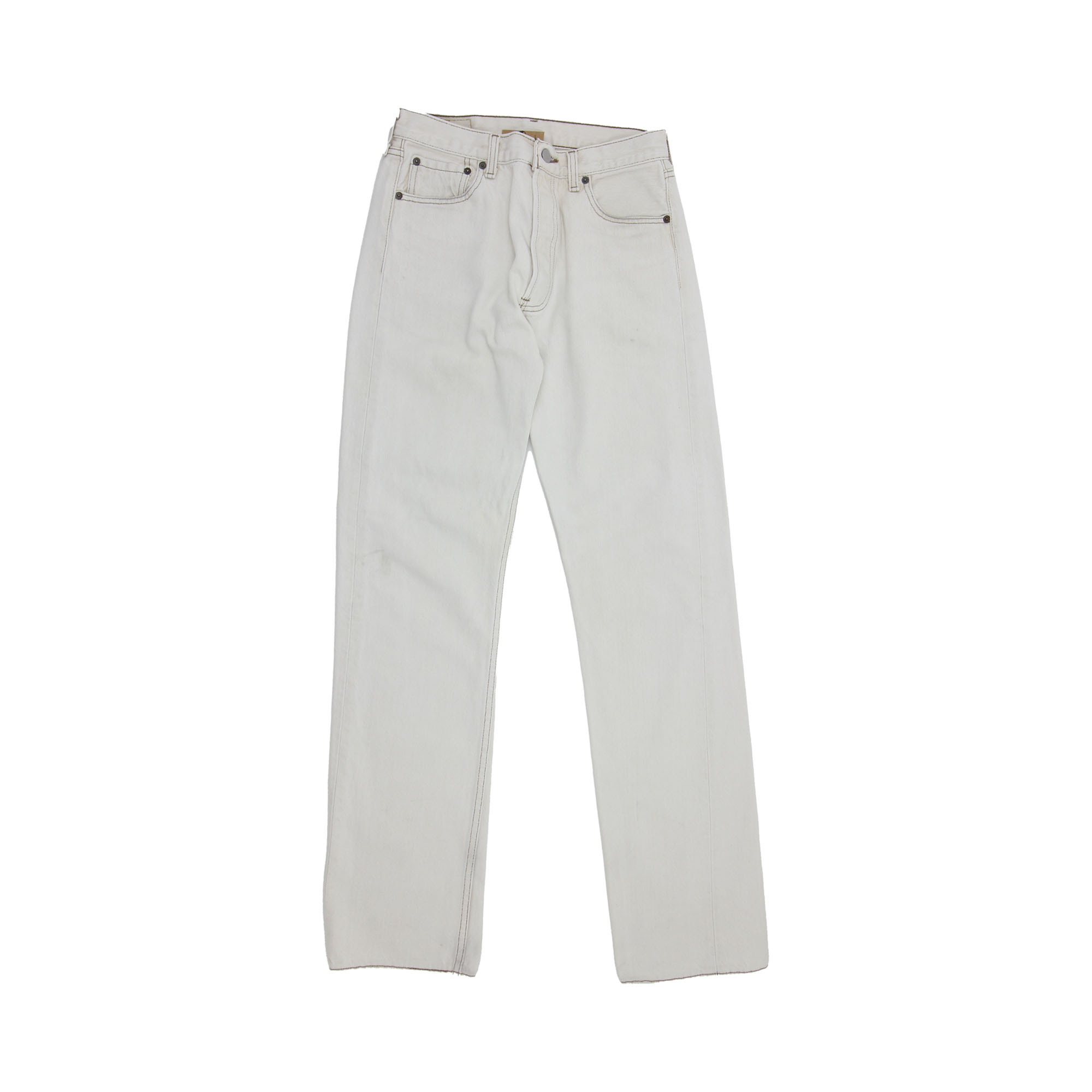 Levi's 501 Jeans White - W30 L34 Levi's 501 Jeans White - W30 L34