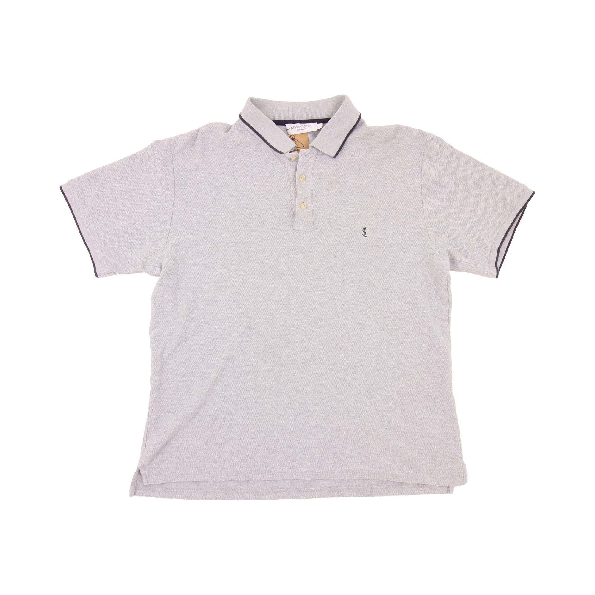 Yves Saint Laurent Polo Shirt Grey - L 