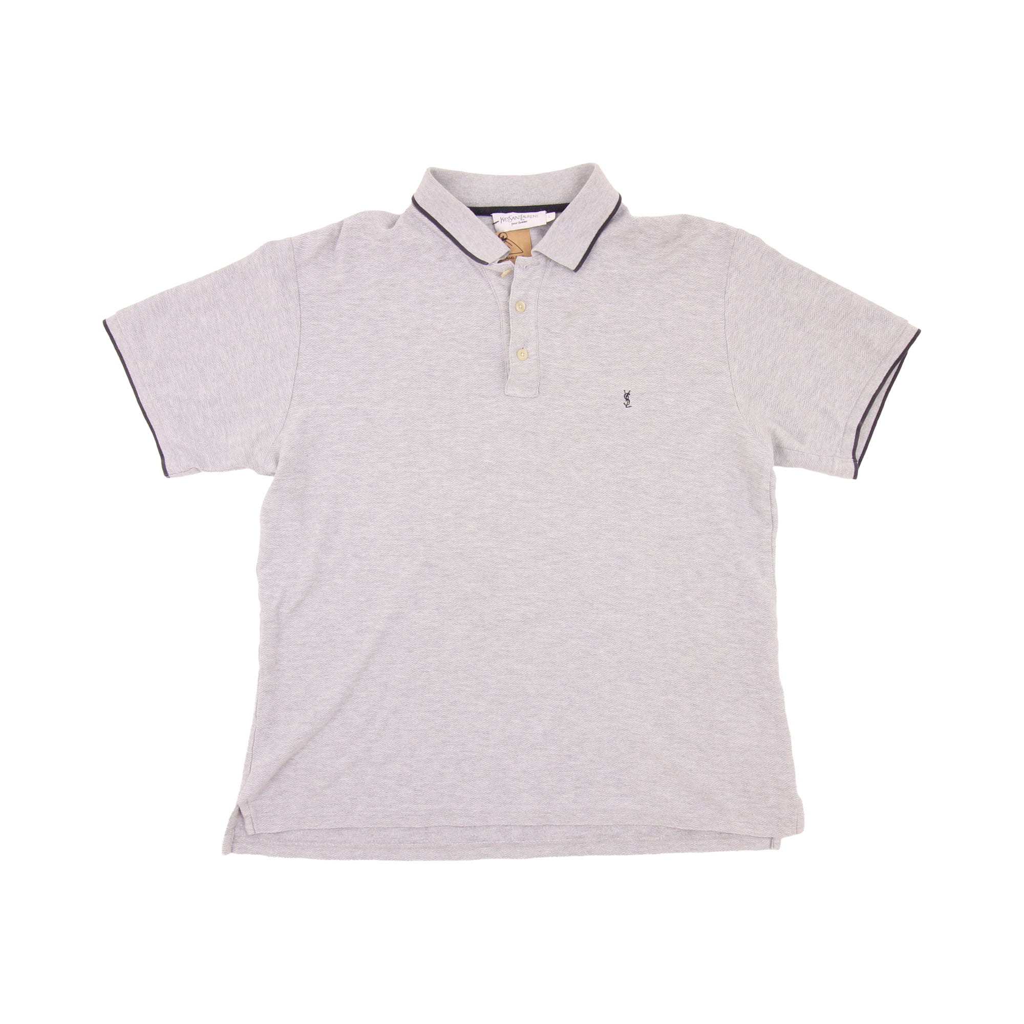 Yves Saint Laurent Polo Shirt Grey - L  Yves Saint Laurent Polo Shirt Grey - L