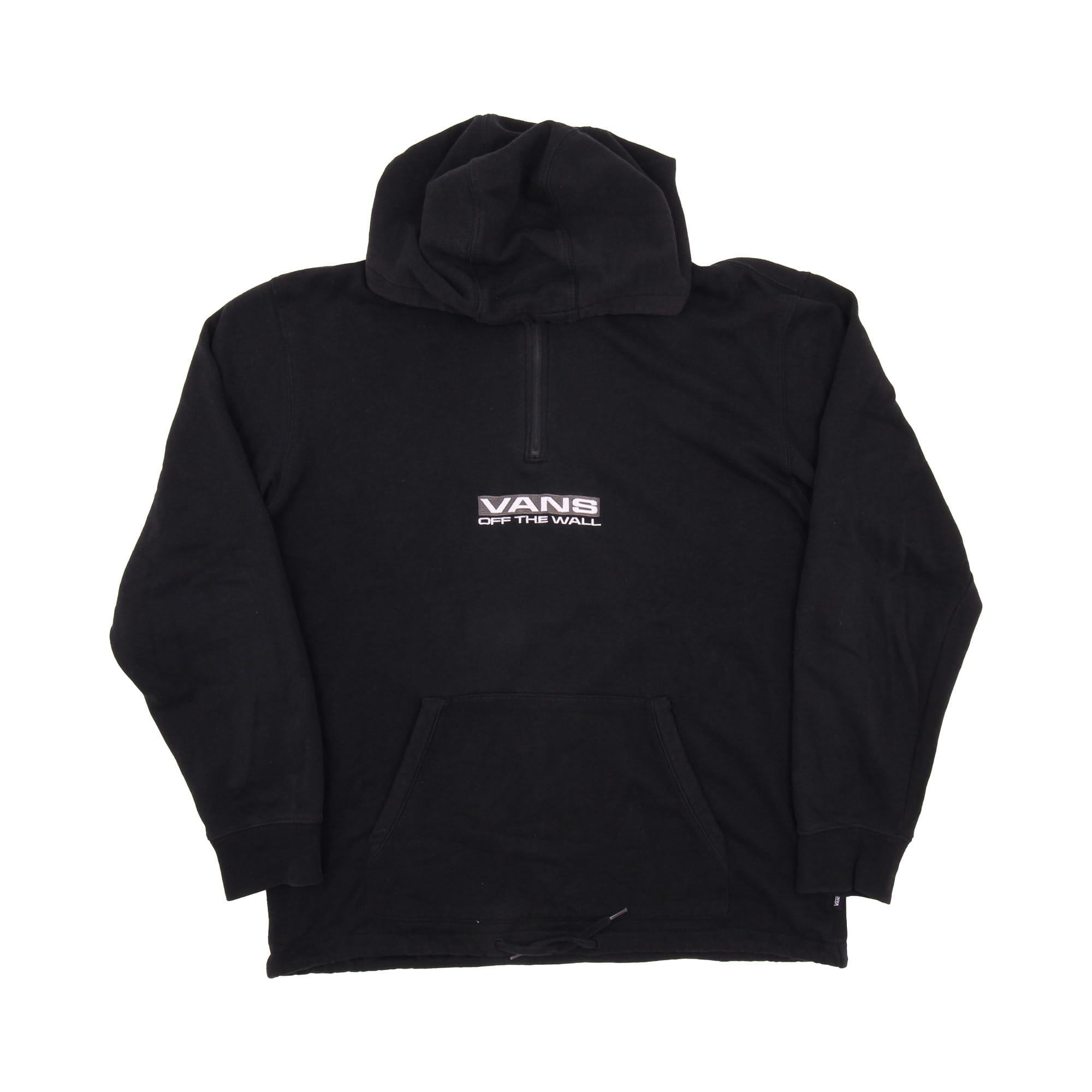 Vans Quarter Zip Hoodie - L 