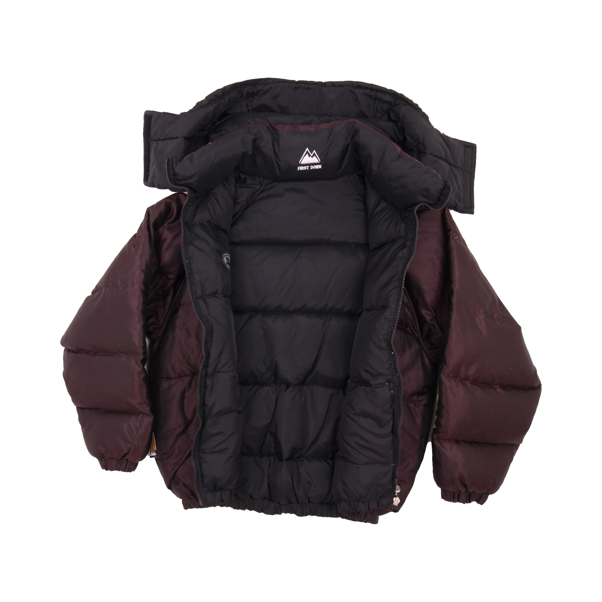 Frist Down Embroidered Logo Puffer Jacket - M/L | J_1116