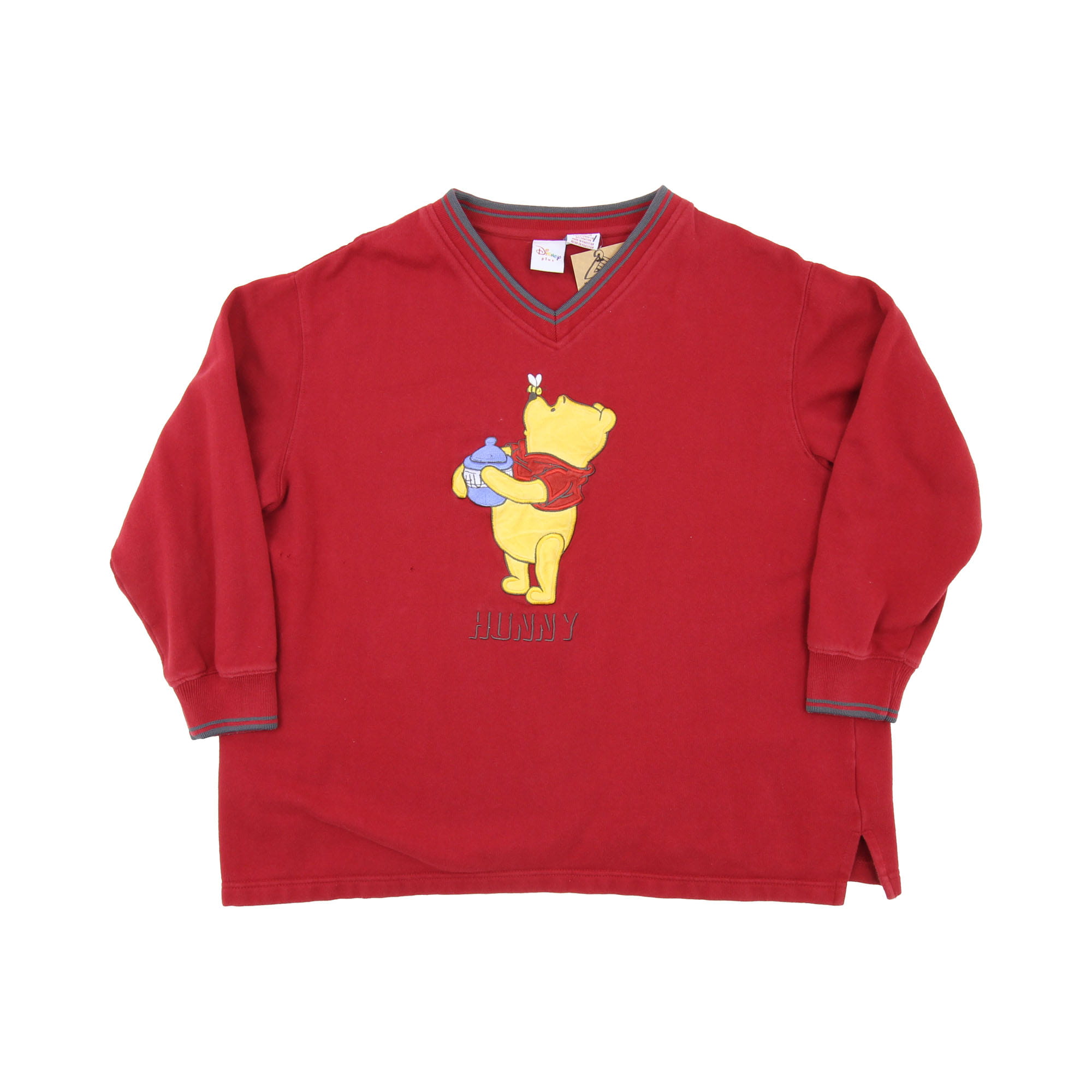 Disney Winnie Puuh Embroidered Logo Sweatshirt -  S