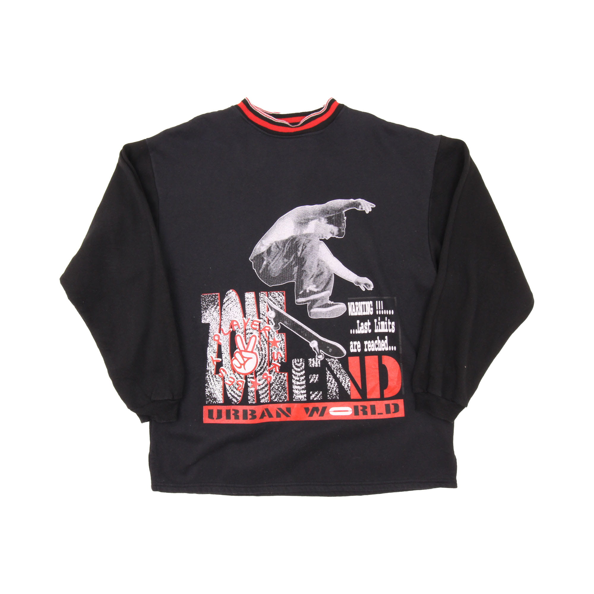 Vintage Skate Sweatshirt -  L
