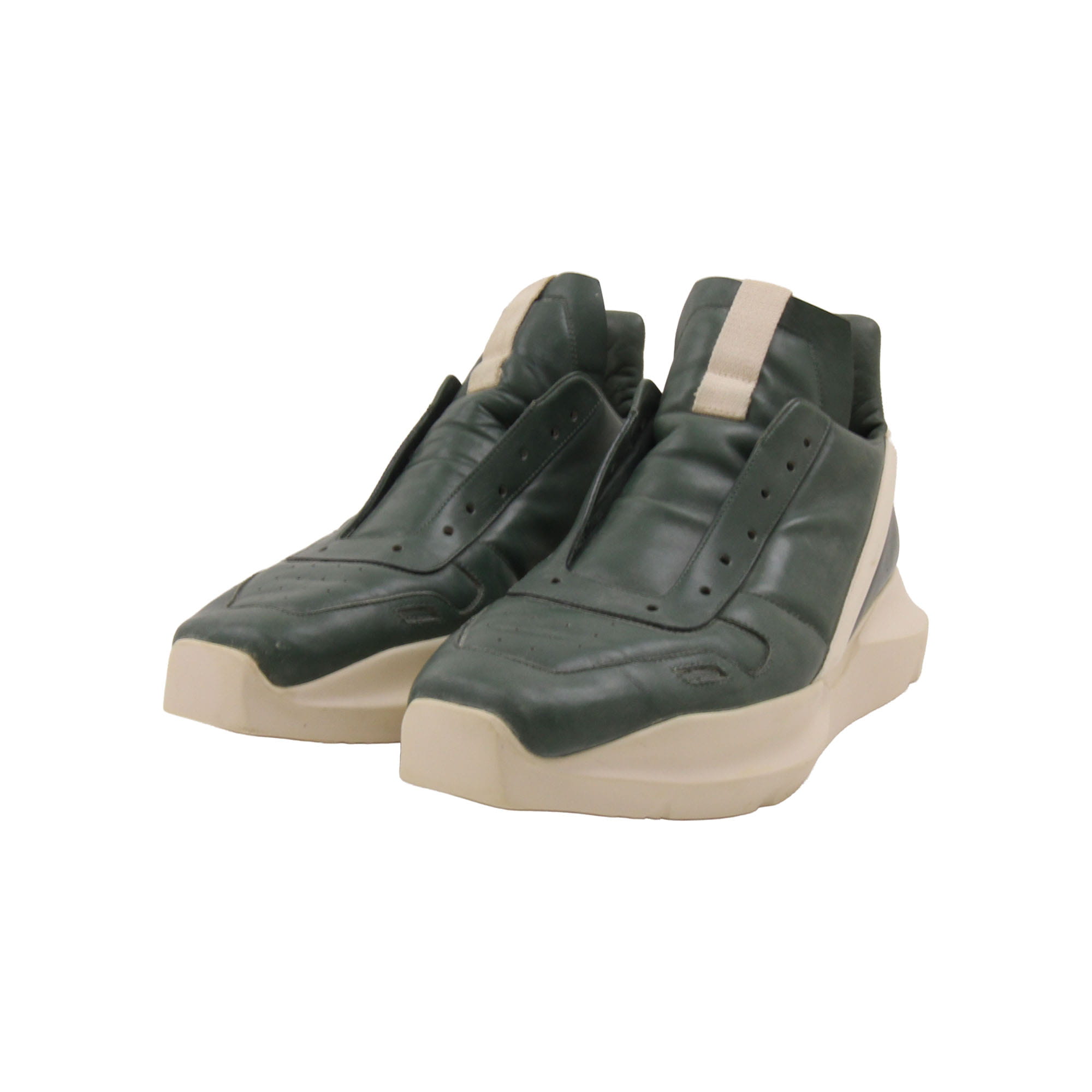 Rick Owens Green Geth Runners - EU 42