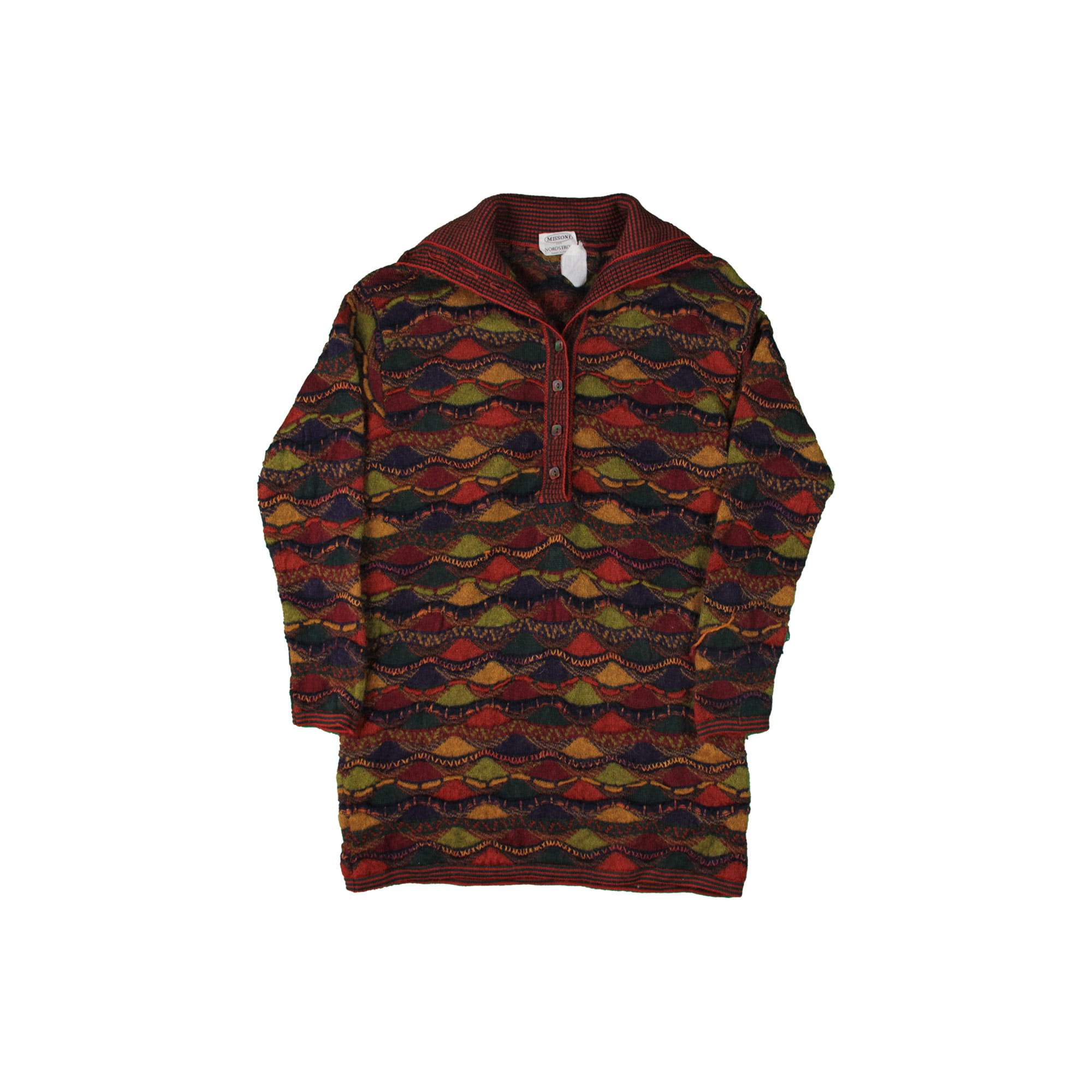 Coogi-Style Long Knitwear - Women's M Coogi-Style Long Knitwear - Women's M