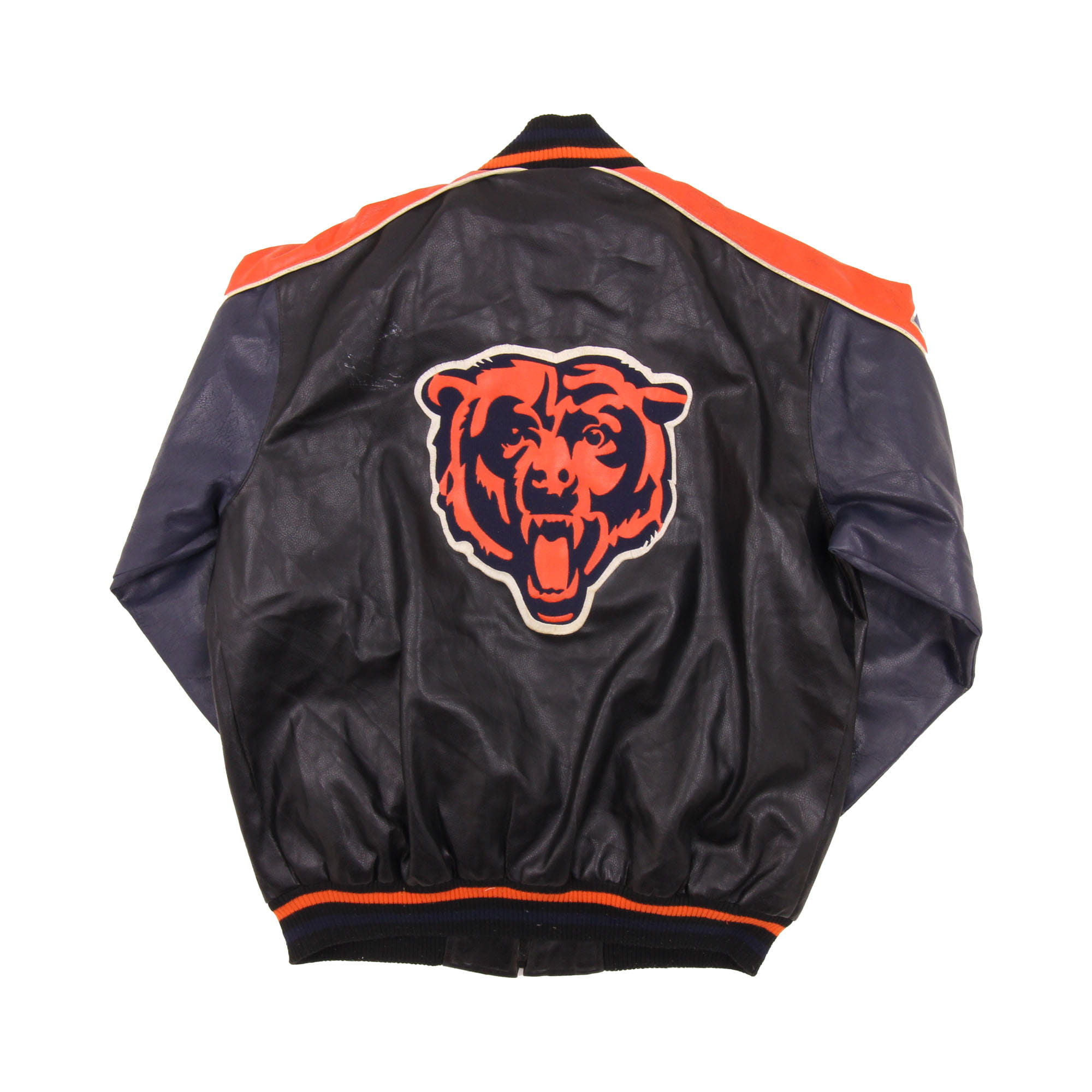 Bears Leather Jacket Black - L 