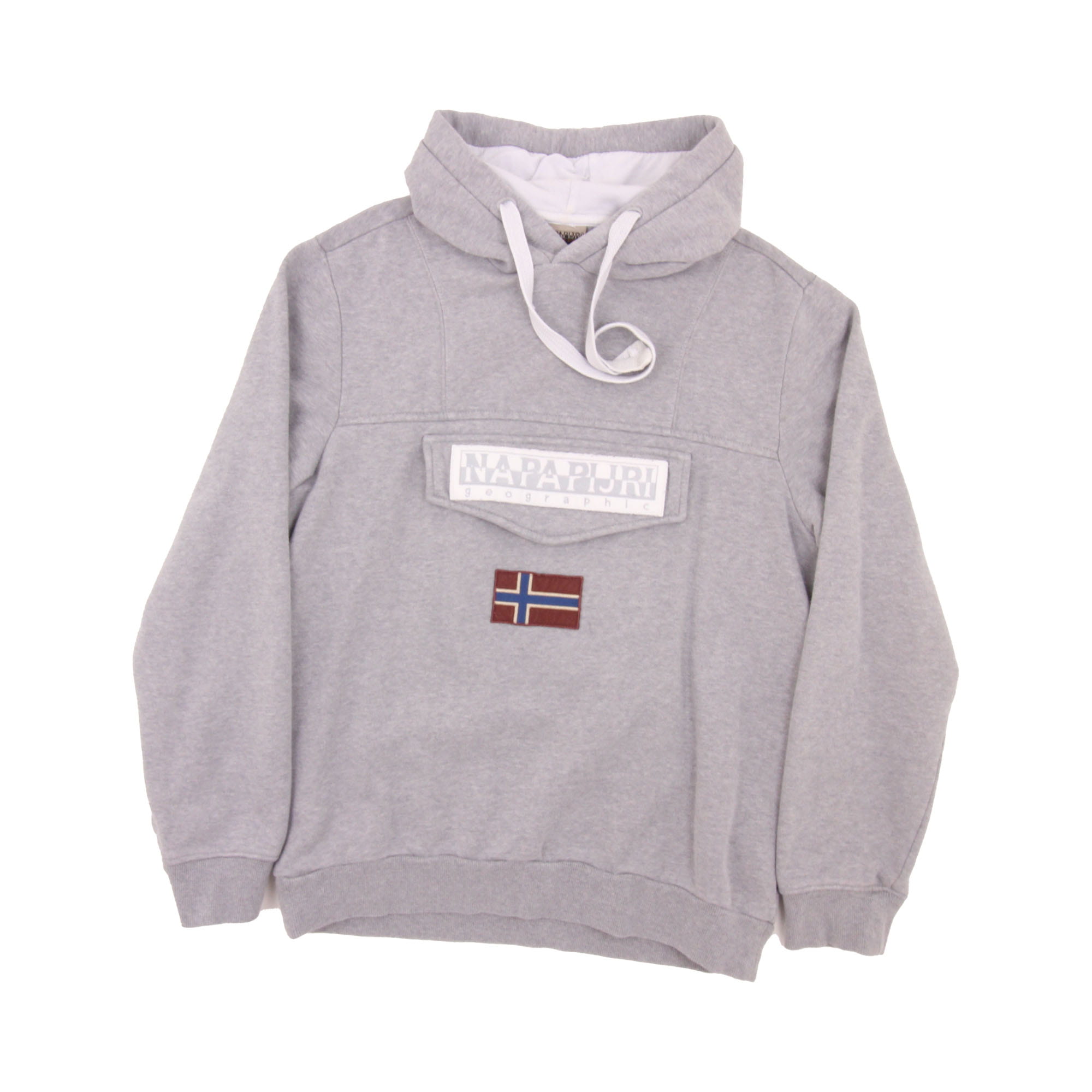 Napapijri Embroidered Logo Hoodie -  S