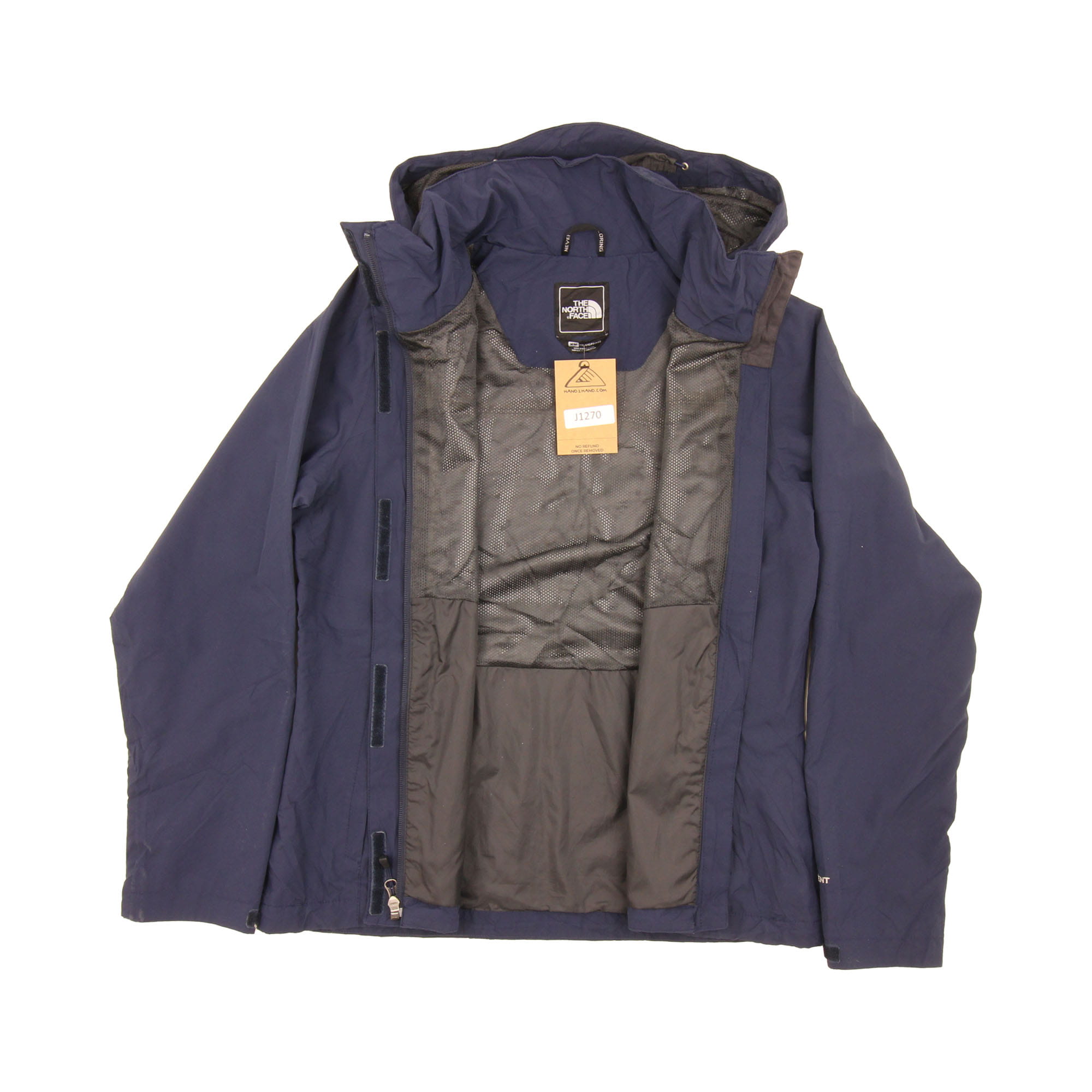 The North Face HYVENT Wind Jacket Blue -  S/M