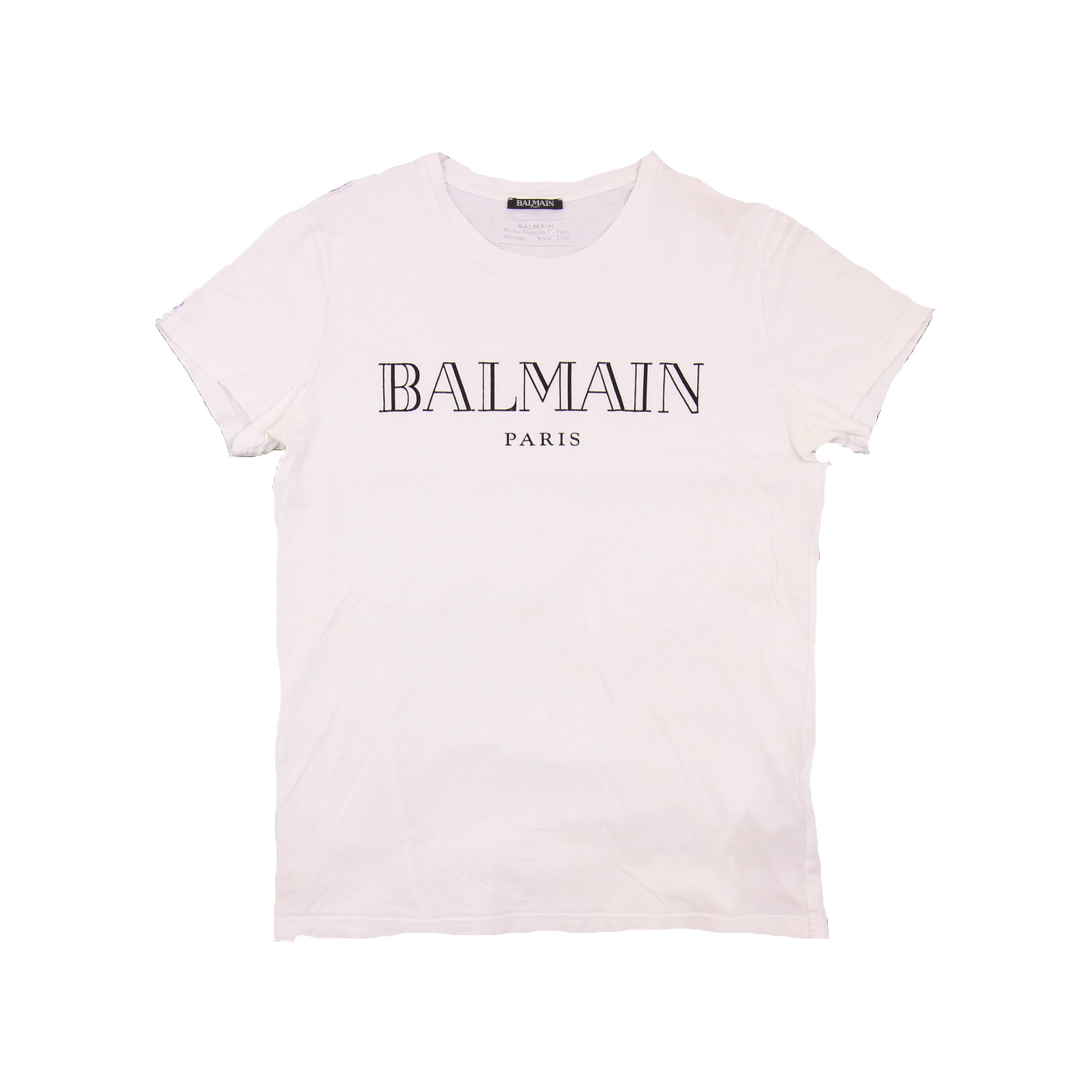 Balmain Printed Logo T-Shirt - M 